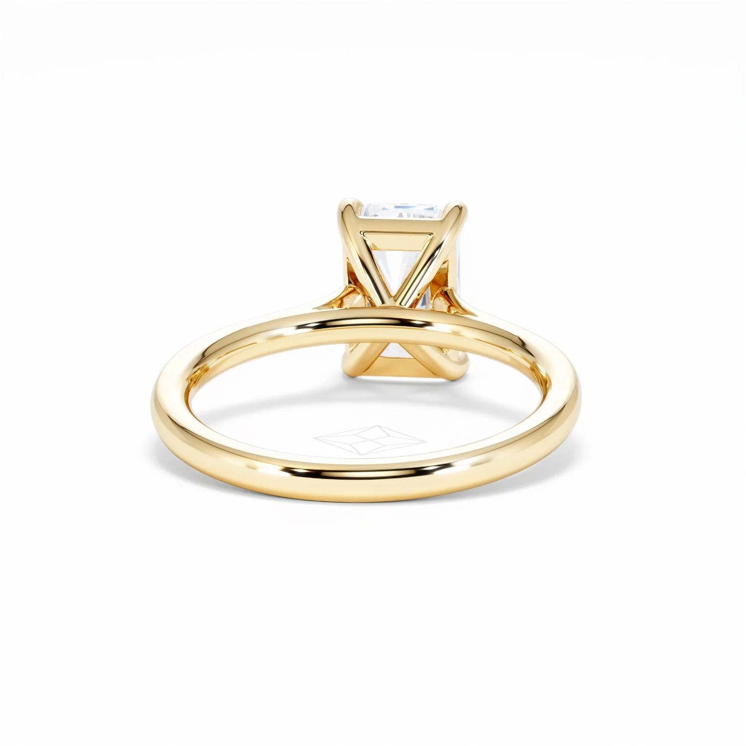 Amora Radiant 2.00ct Lab Diamond Engagement Ring F/VS1 Set in 18K Gold - Image 48