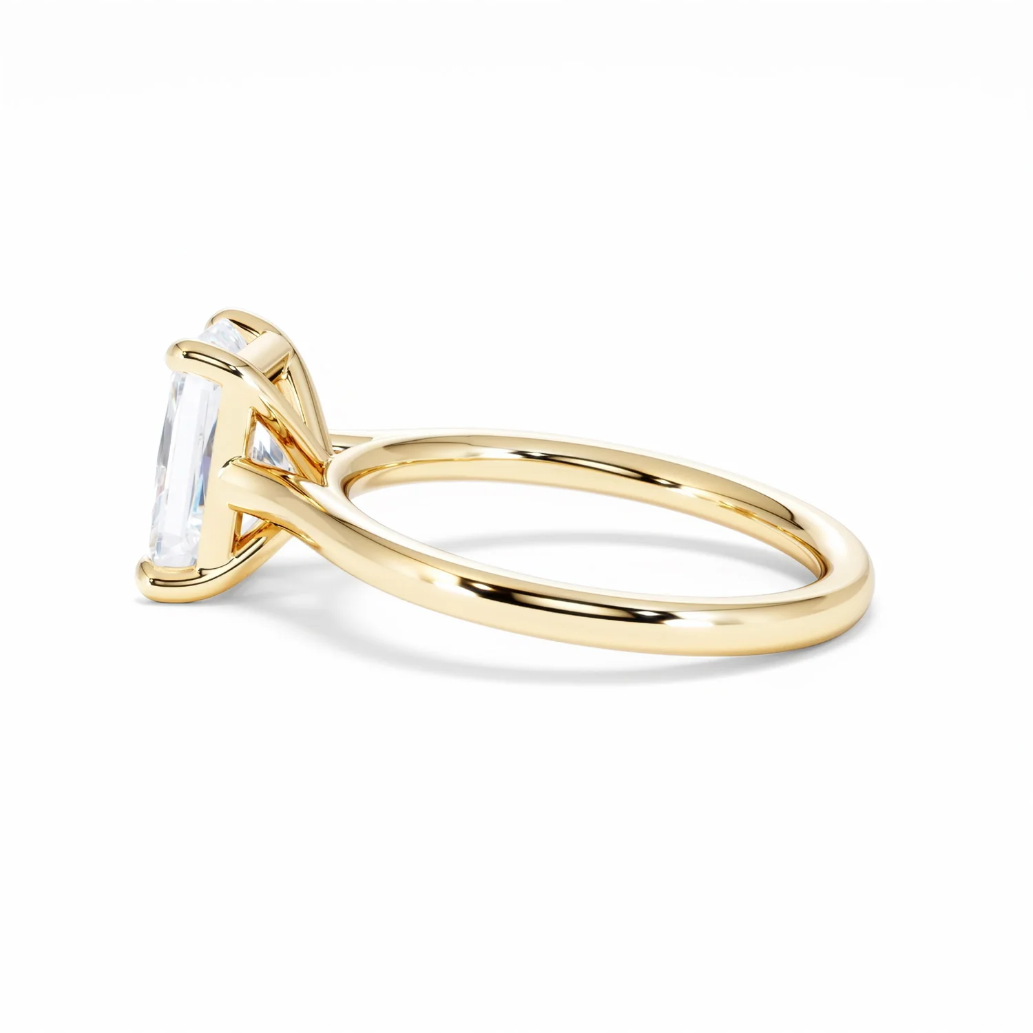 Amora Radiant 2.00ct Lab Diamond Engagement Ring F/VS1 Set in 18K Gold - Image 67