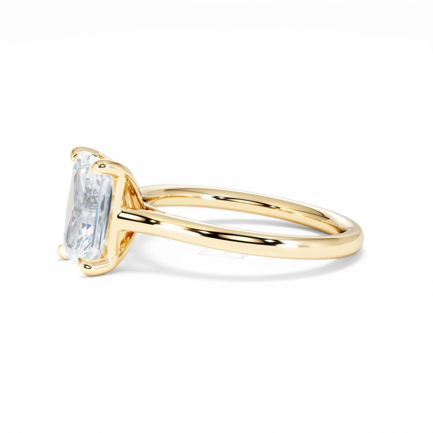 Amora Radiant 2.00ct Lab Diamond Engagement Ring F/VS1 Set in 18K Gold - Image 75