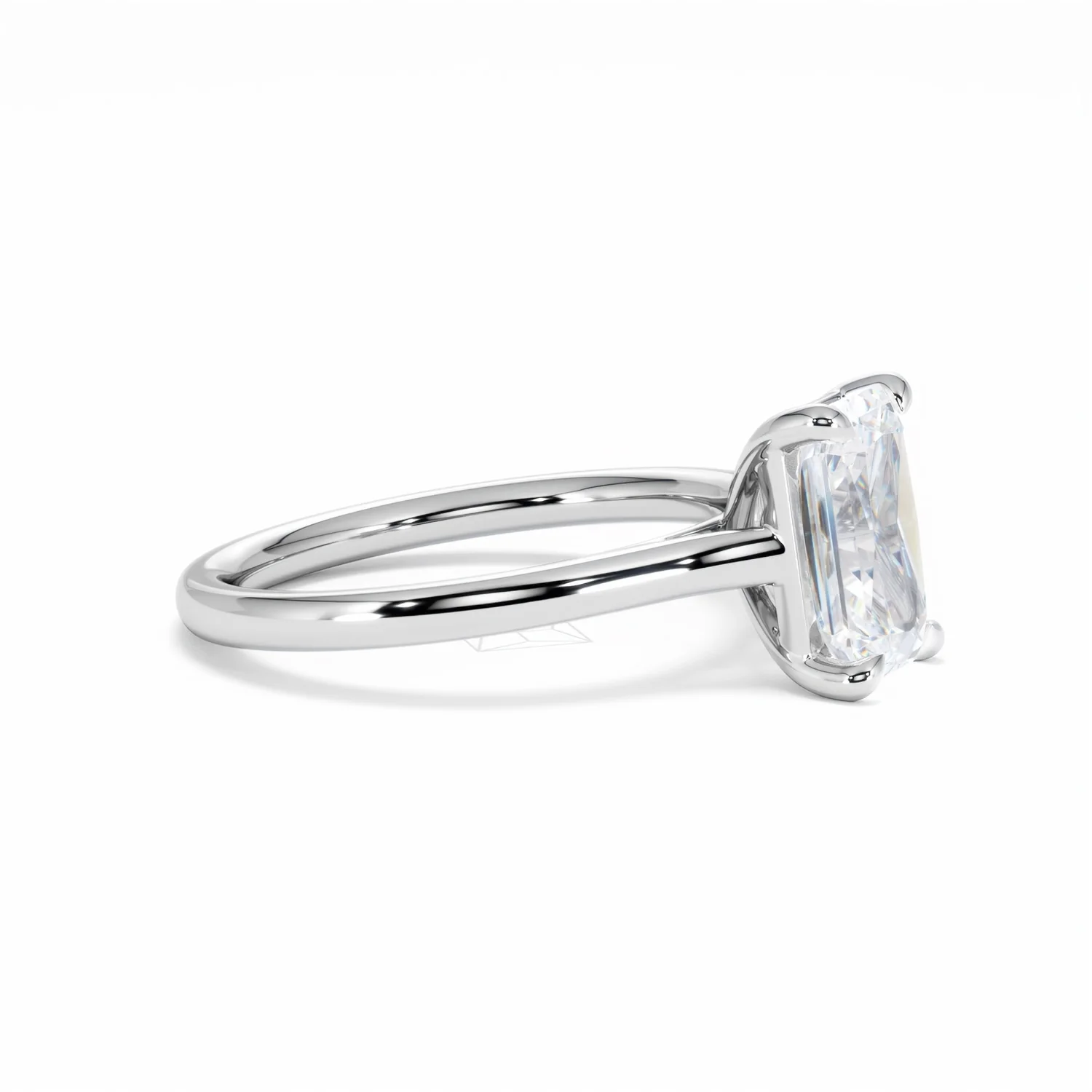 Amora Radiant 2.00ct Lab Diamond Engagement Ring F/VS1 Set in 18K White Gold - Image 24