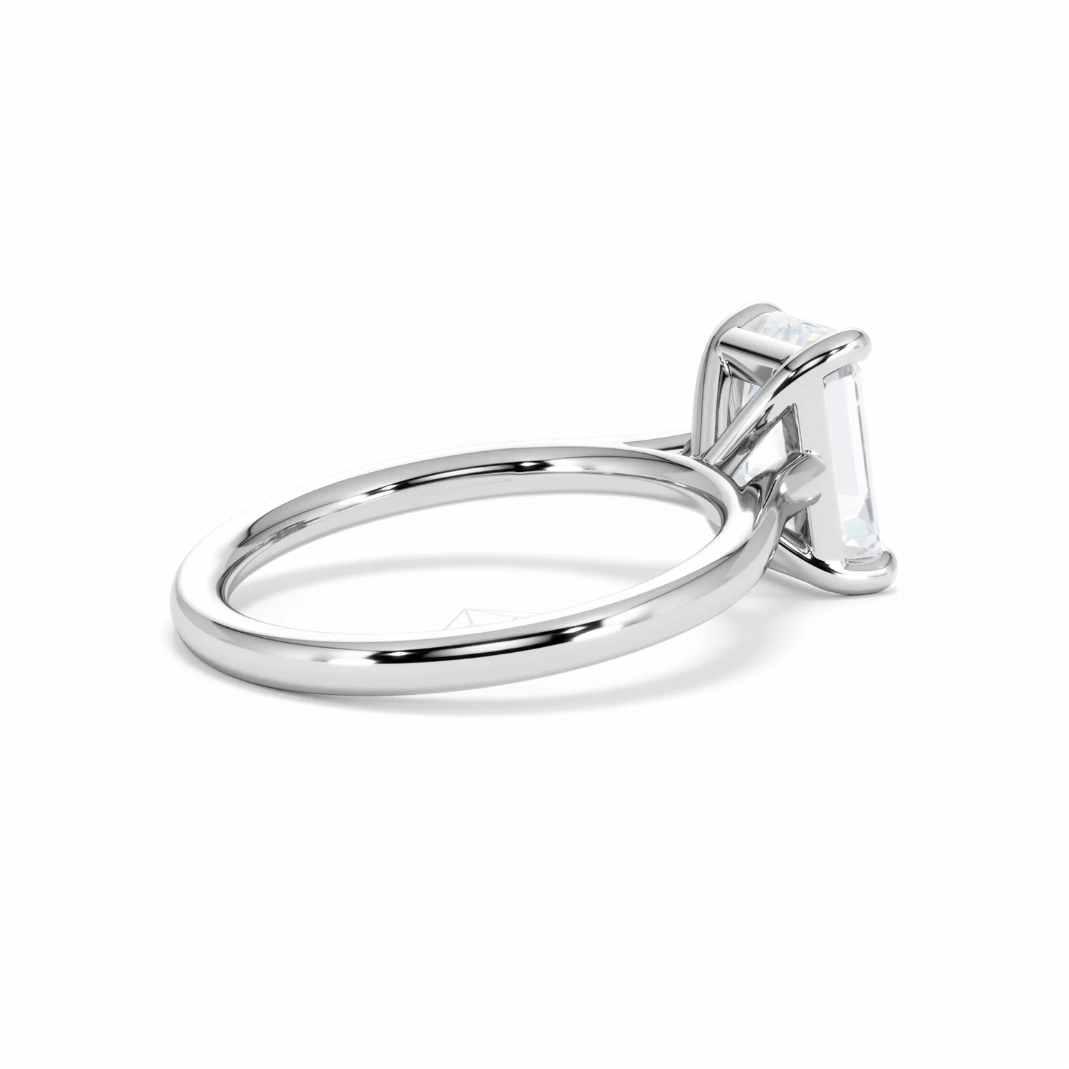 Amora Radiant 2.00ct Lab Diamond Engagement Ring F/VS1 Set in 18K White Gold - Image 37