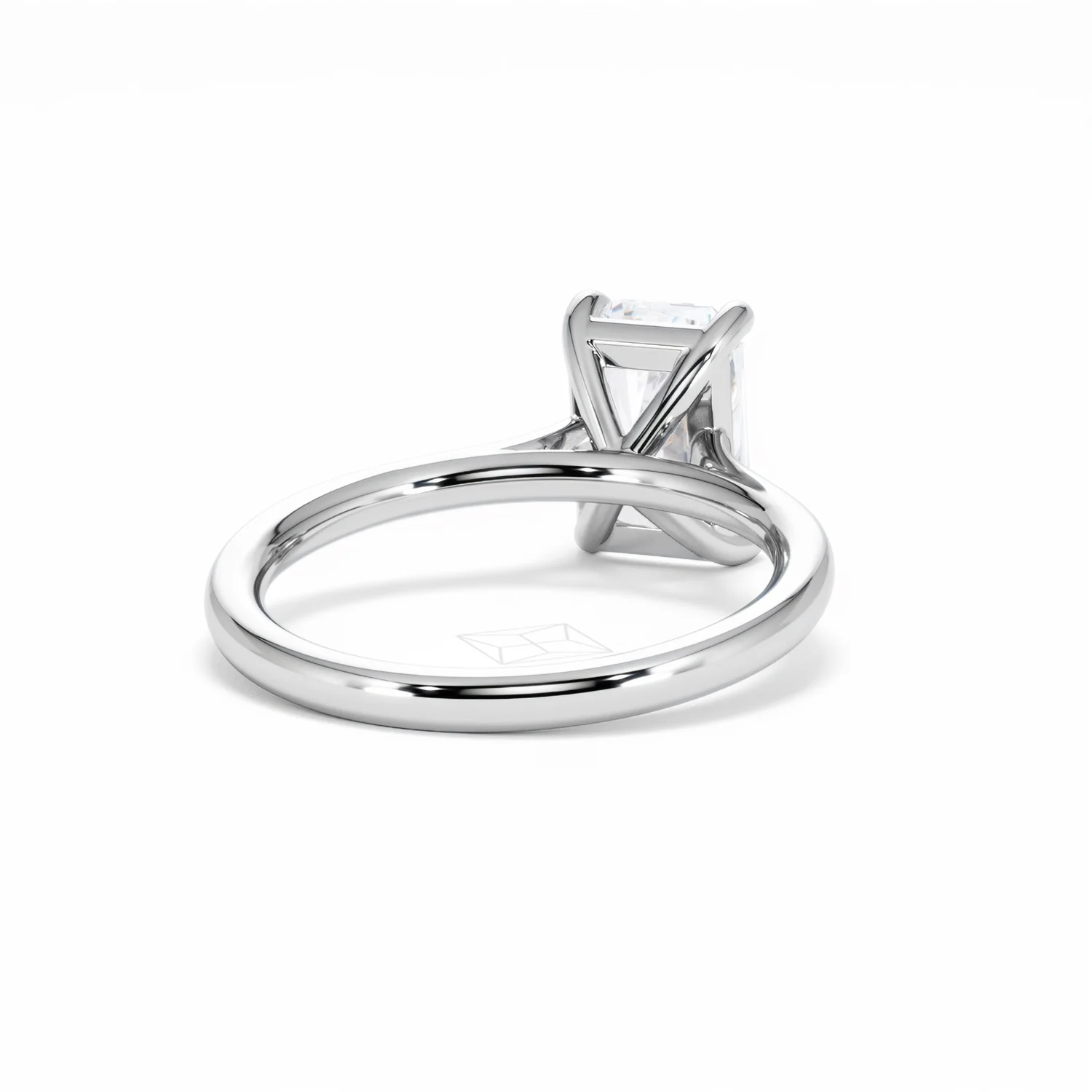 Amora Radiant 2.00ct Lab Diamond Engagement Ring F/VS1 Set in 18K White Gold - Image 45