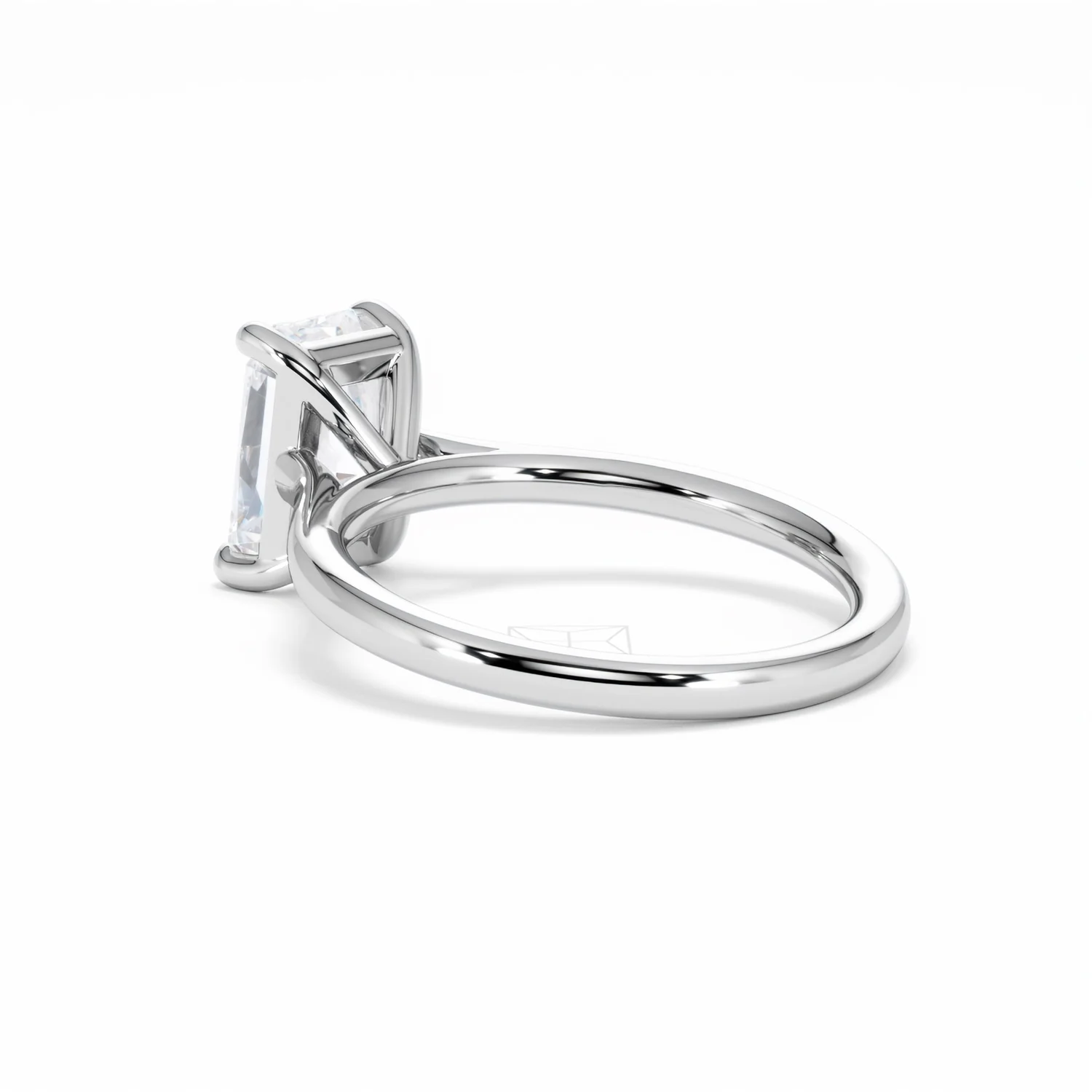 Amora Radiant 2.00ct Lab Diamond Engagement Ring F/VS1 Set in 18K White Gold - Image 60
