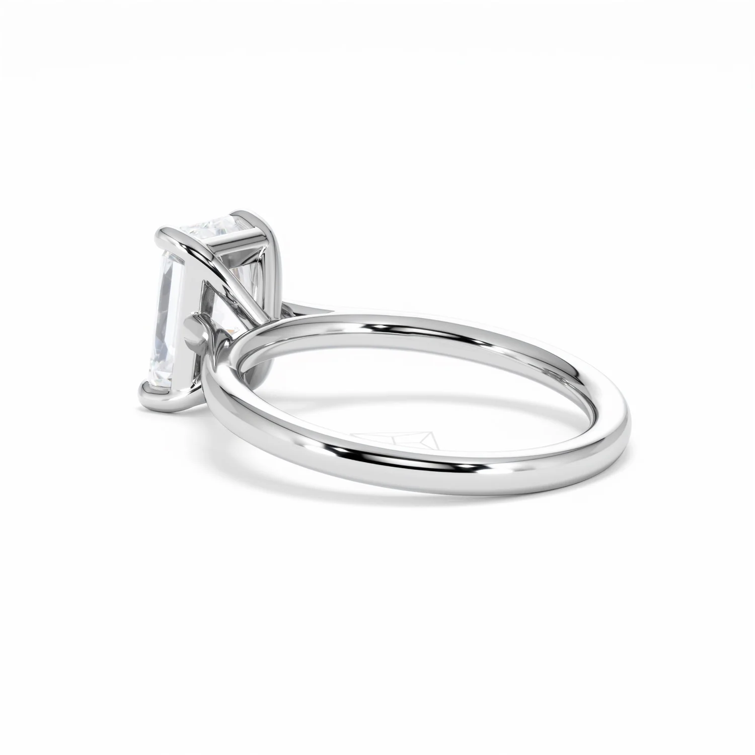 Amora Radiant 2.00ct Lab Diamond Engagement Ring F/VS1 Set in 18K White Gold - Image 61