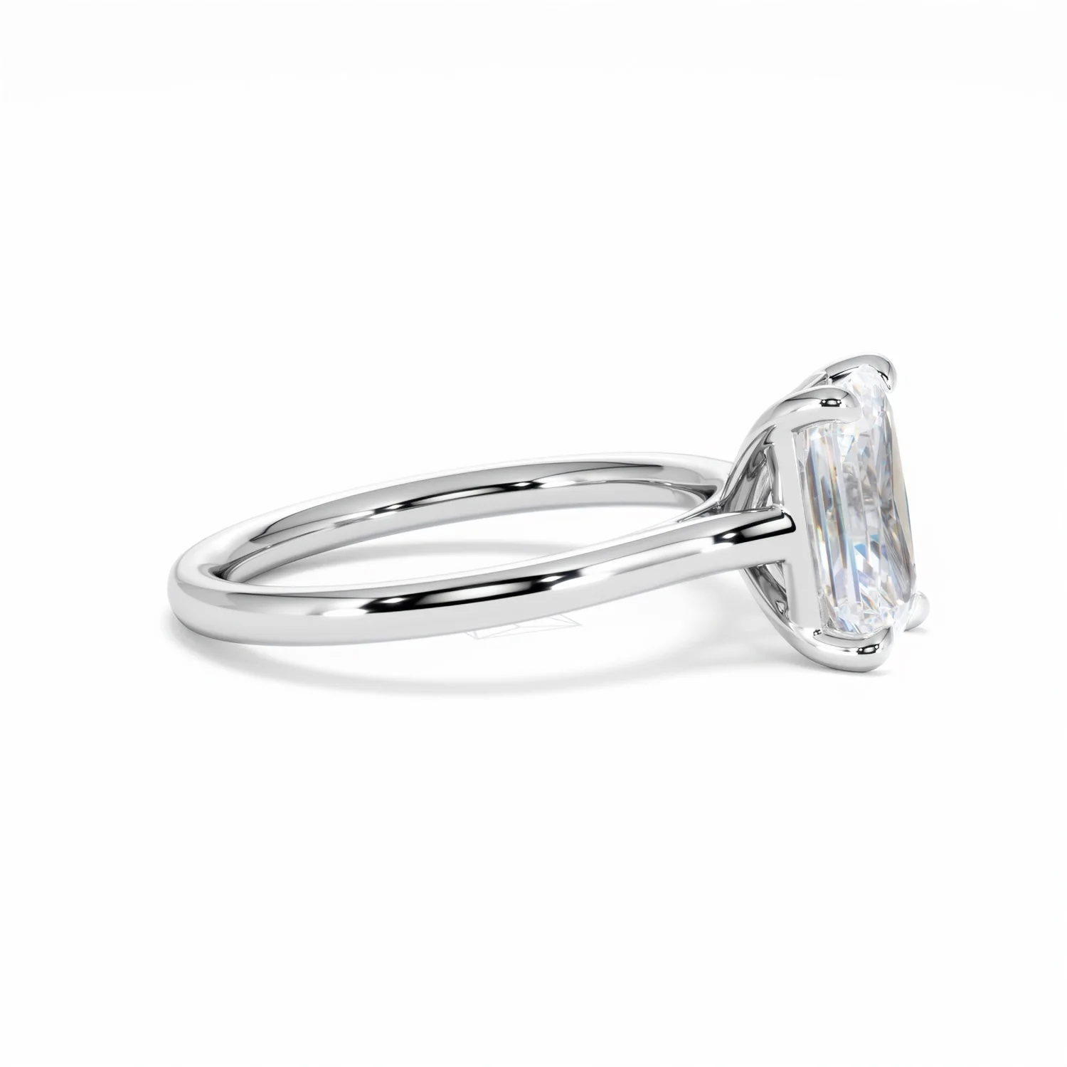 Amora Radiant 2.00ct Lab Diamond Engagement Ring F/VS1 Set in Platinum - Image 26