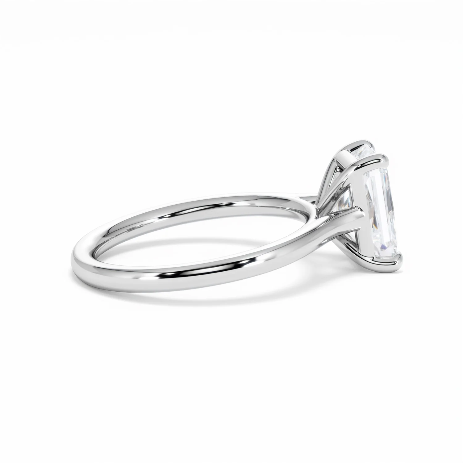 Amora Radiant 2.00ct Lab Diamond Engagement Ring F/VS1 Set in Platinum - Image 32
