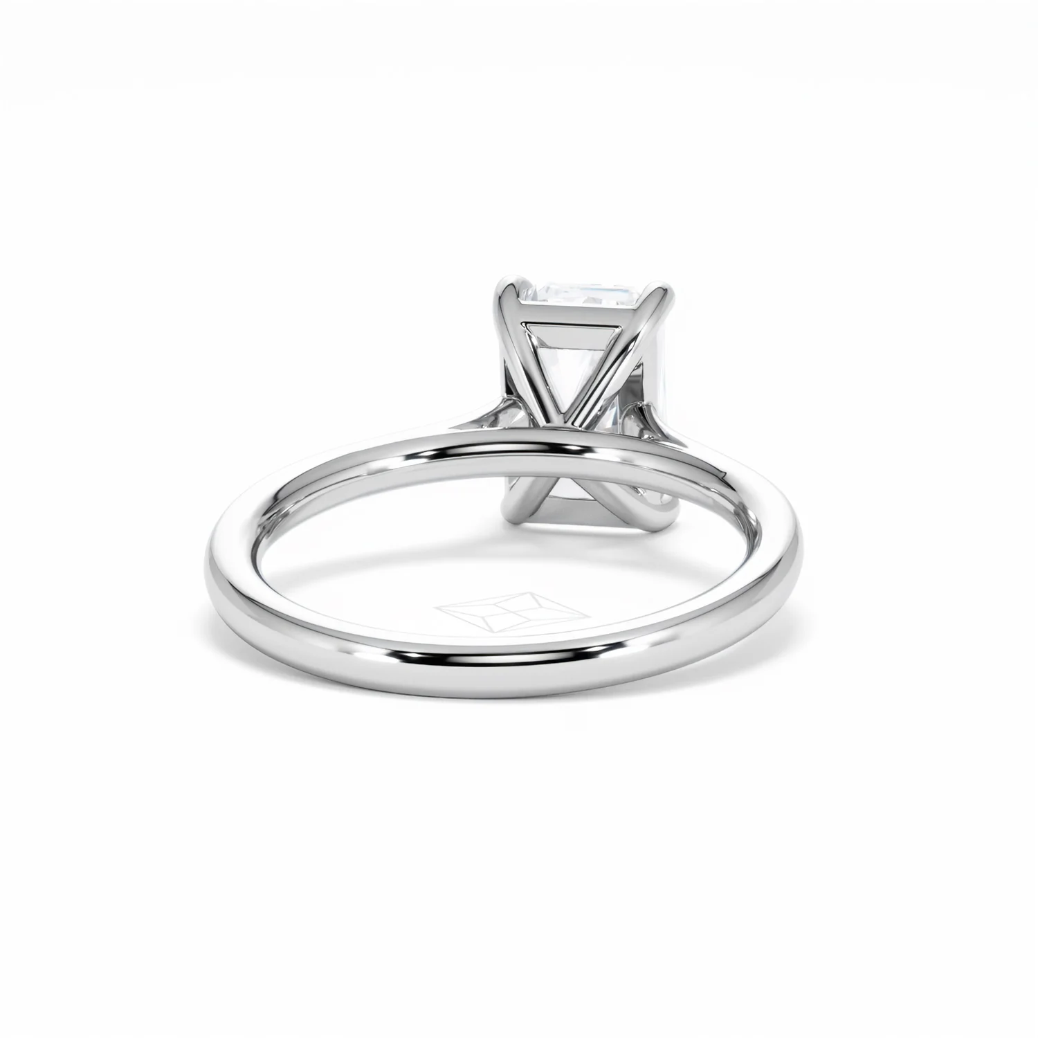 Amora Radiant 2.00ct Lab Diamond Engagement Ring F/VS1 Set in Platinum - Image 47