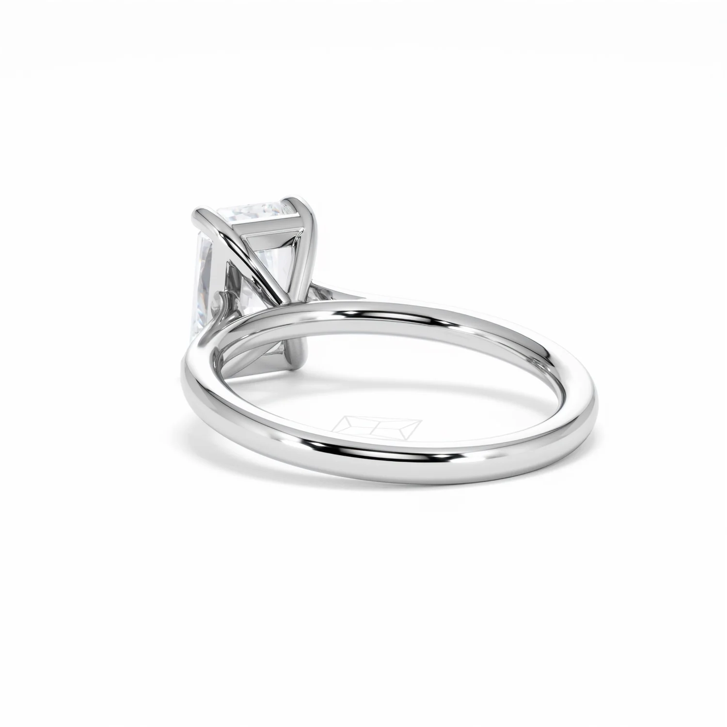 Amora Radiant 2.00ct Lab Diamond Engagement Ring F/VS1 Set in Platinum - Image 57
