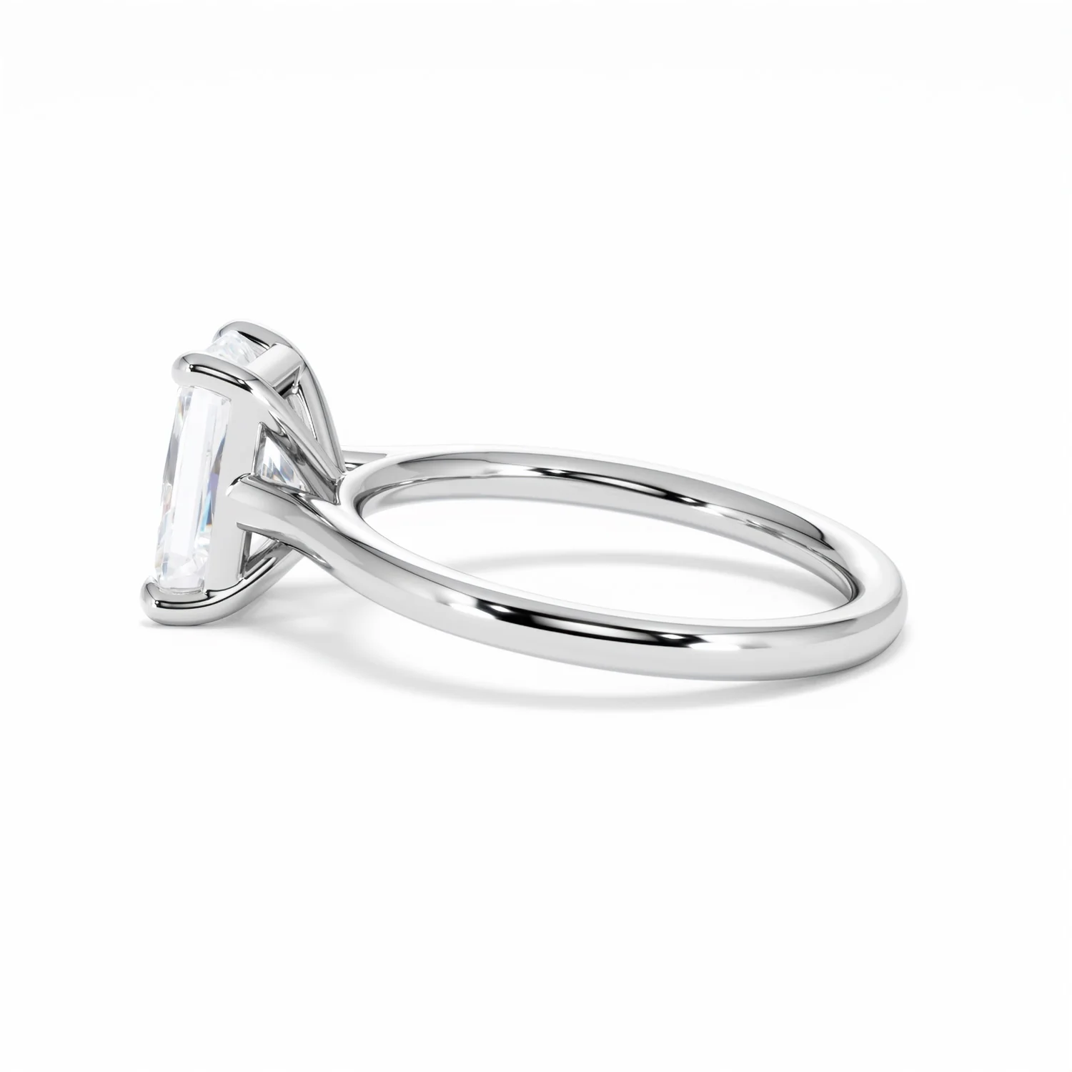 Amora Radiant 2.00ct Lab Diamond Engagement Ring F/VS1 Set in Platinum - Image 67