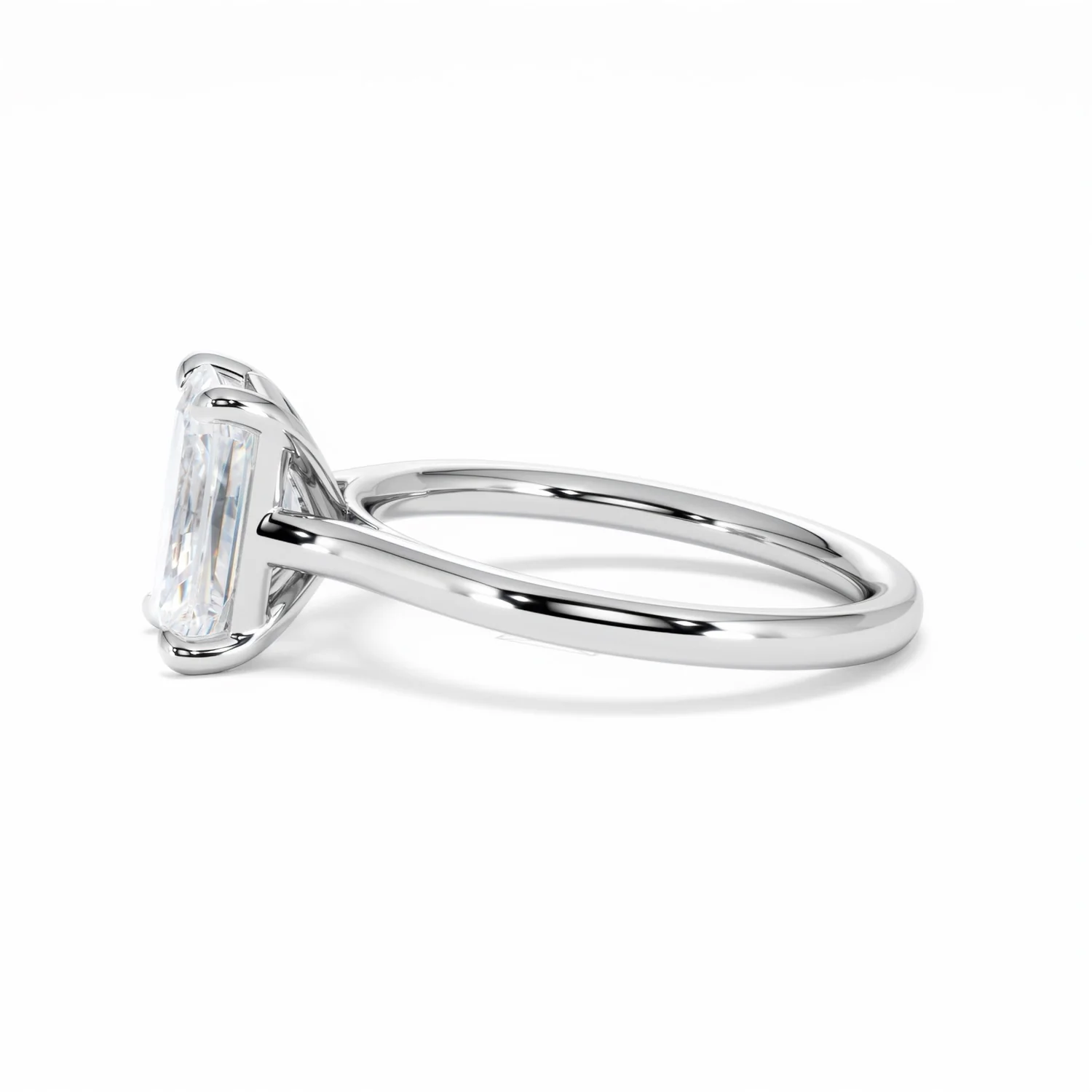 Amora Radiant 2.00ct Lab Diamond Engagement Ring F/VS1 Set in Platinum - Image 72