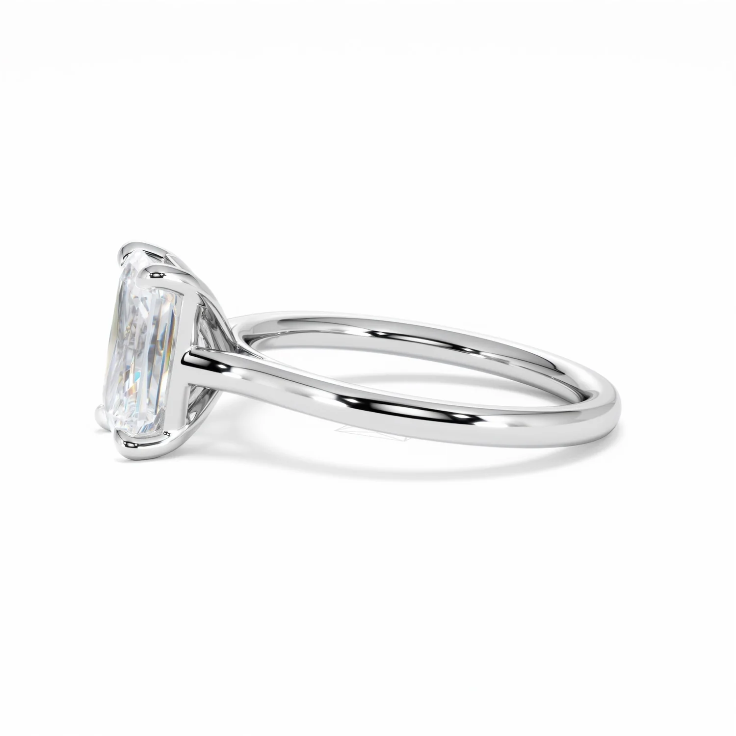 Amora Radiant 2.00ct Lab Diamond Engagement Ring F/VS1 Set in Platinum - Image 73