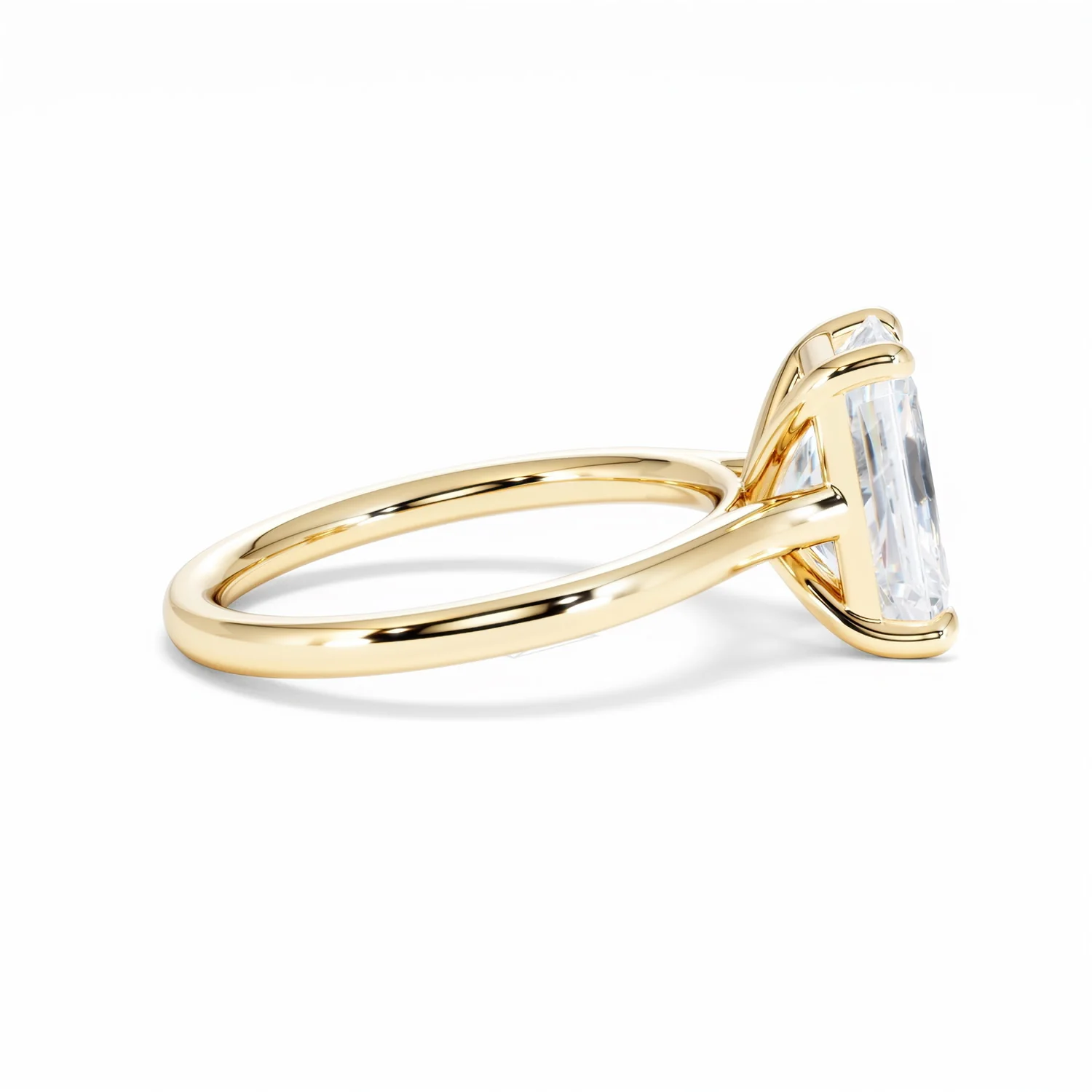 Amora Radiant 3.00ct Lab Diamond Engagement Ring G/VS1 Set in 18K Gold - Image 30