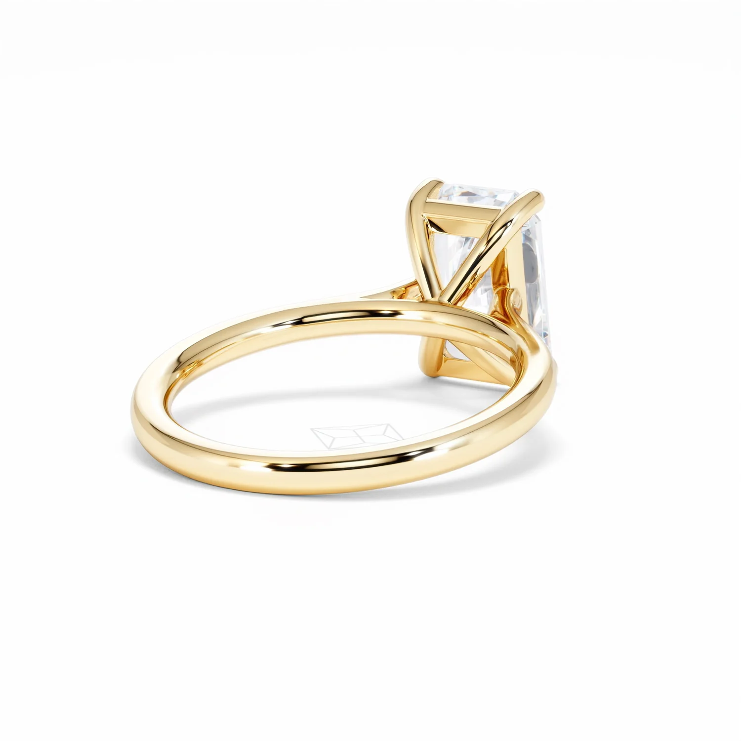 Amora Radiant 3.00ct Lab Diamond Engagement Ring G/VS1 Set in 18K Gold - Image 43