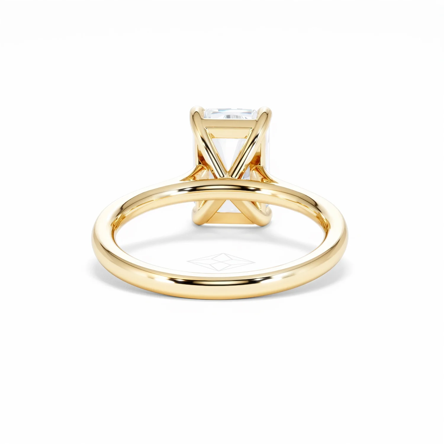 Amora Radiant 3.00ct Lab Diamond Engagement Ring G/VS1 Set in 18K Gold - Image 49