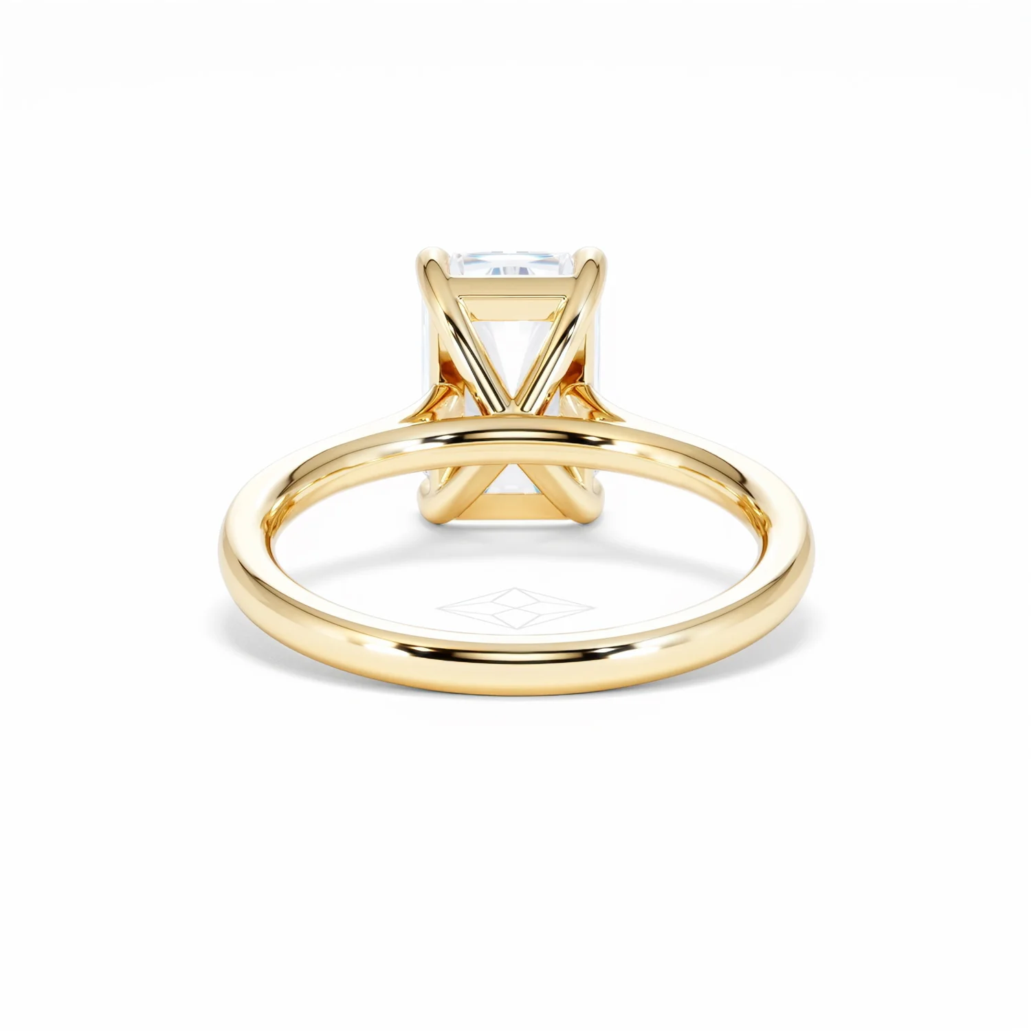 Amora Radiant 3.00ct Lab Diamond Engagement Ring G/VS1 Set in 18K Gold - Image 50