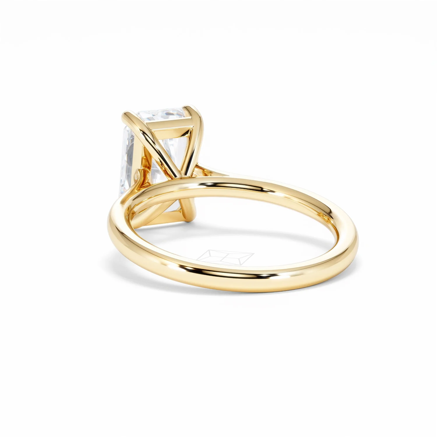 Amora Radiant 3.00ct Lab Diamond Engagement Ring G/VS1 Set in 18K Gold - Image 56