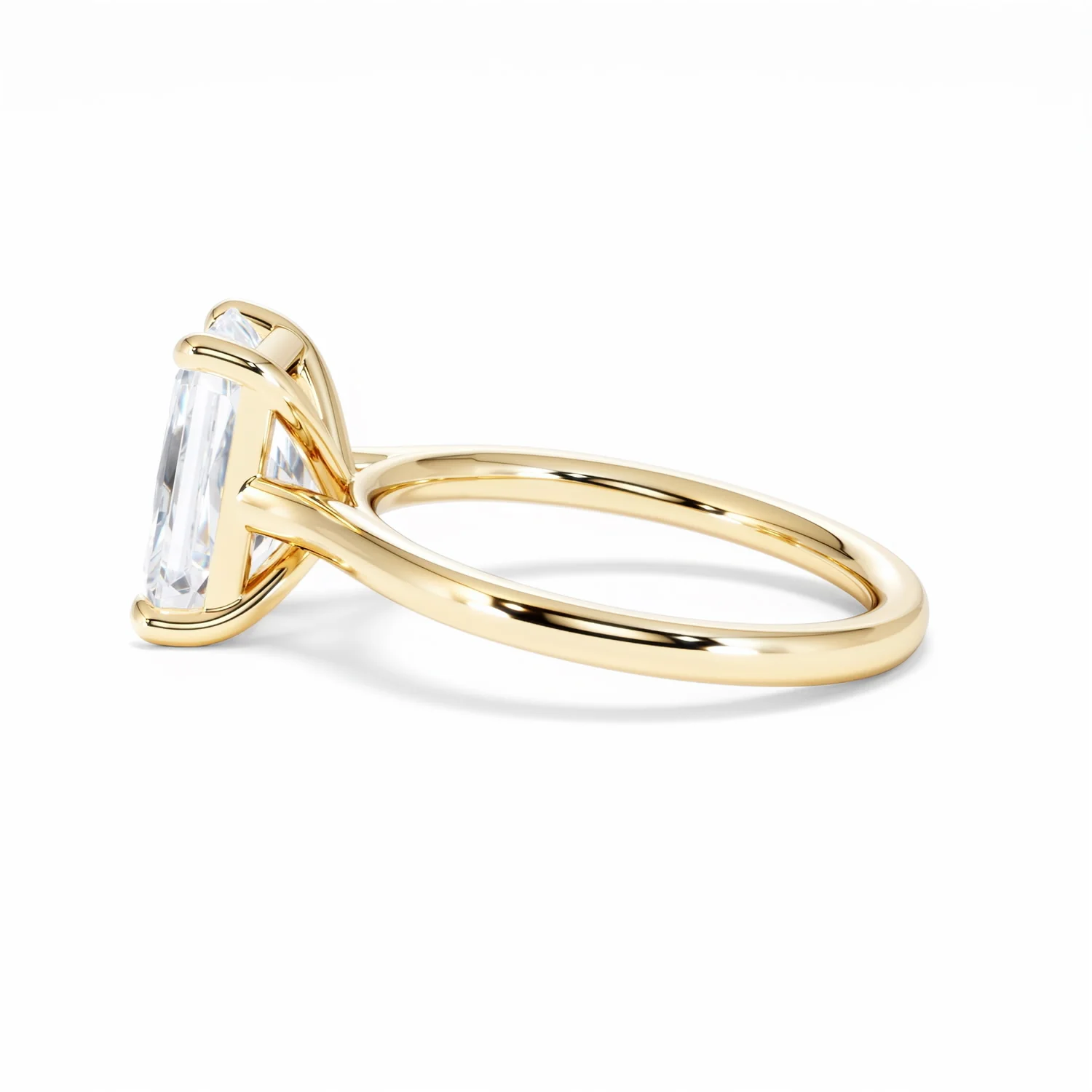 Amora Radiant 3.00ct Lab Diamond Engagement Ring G/VS1 Set in 18K Gold - Image 68