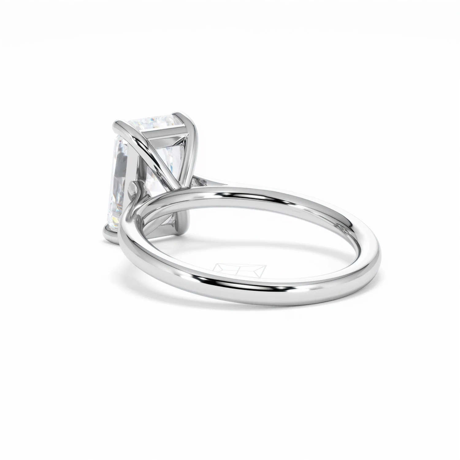 Amora Radiant 3.00ct Lab Diamond Engagement Ring G/VS1 Set in 18K White Gold - Image 56