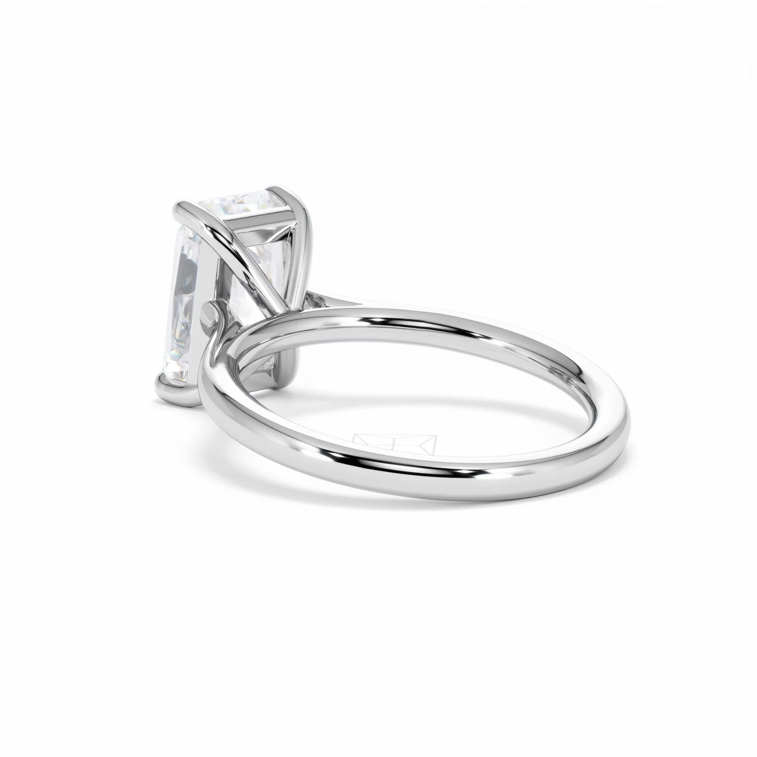 Amora Radiant 3.00ct Lab Diamond Engagement Ring G/VS1 Set in 18K White Gold - Image 57