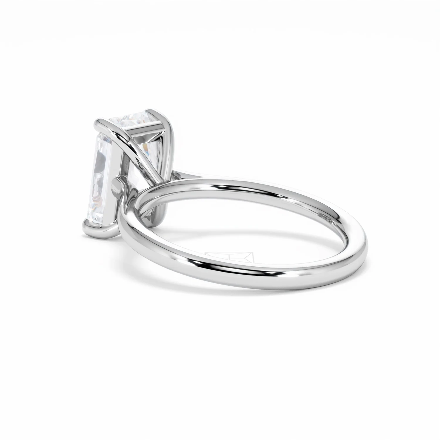 Amora Radiant 3.00ct Lab Diamond Engagement Ring G/VS1 Set in 18K White Gold - Image 58