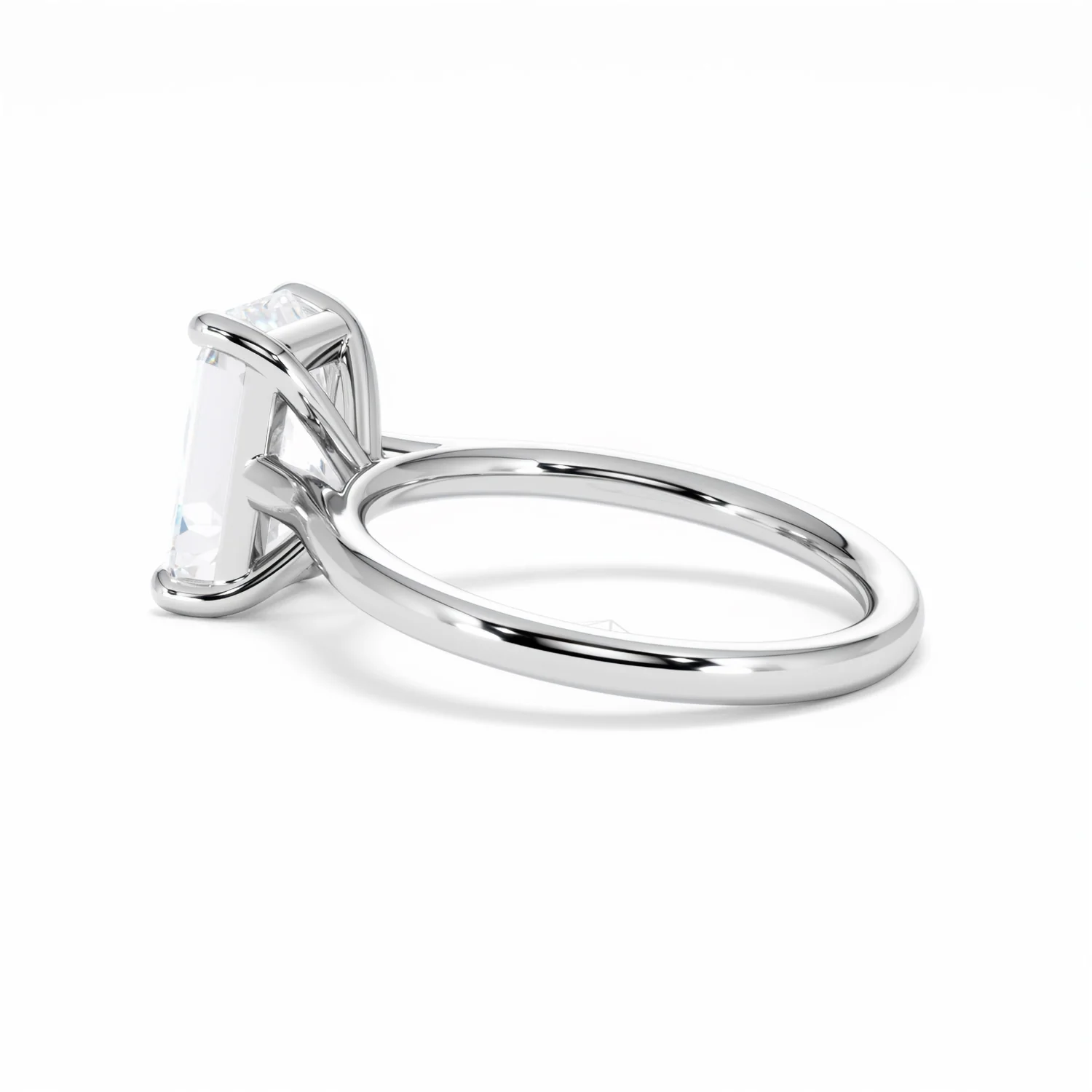 Amora Radiant 3.00ct Lab Diamond Engagement Ring G/VS1 Set in 18K White Gold - Image 62
