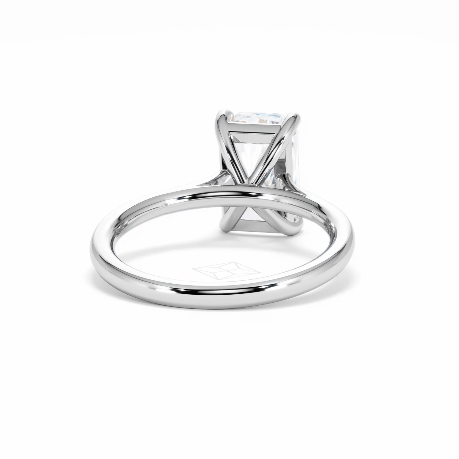 Amora Radiant 3.00ct Lab Diamond Engagement Ring G/VS1 Set in Platinum - Image 45