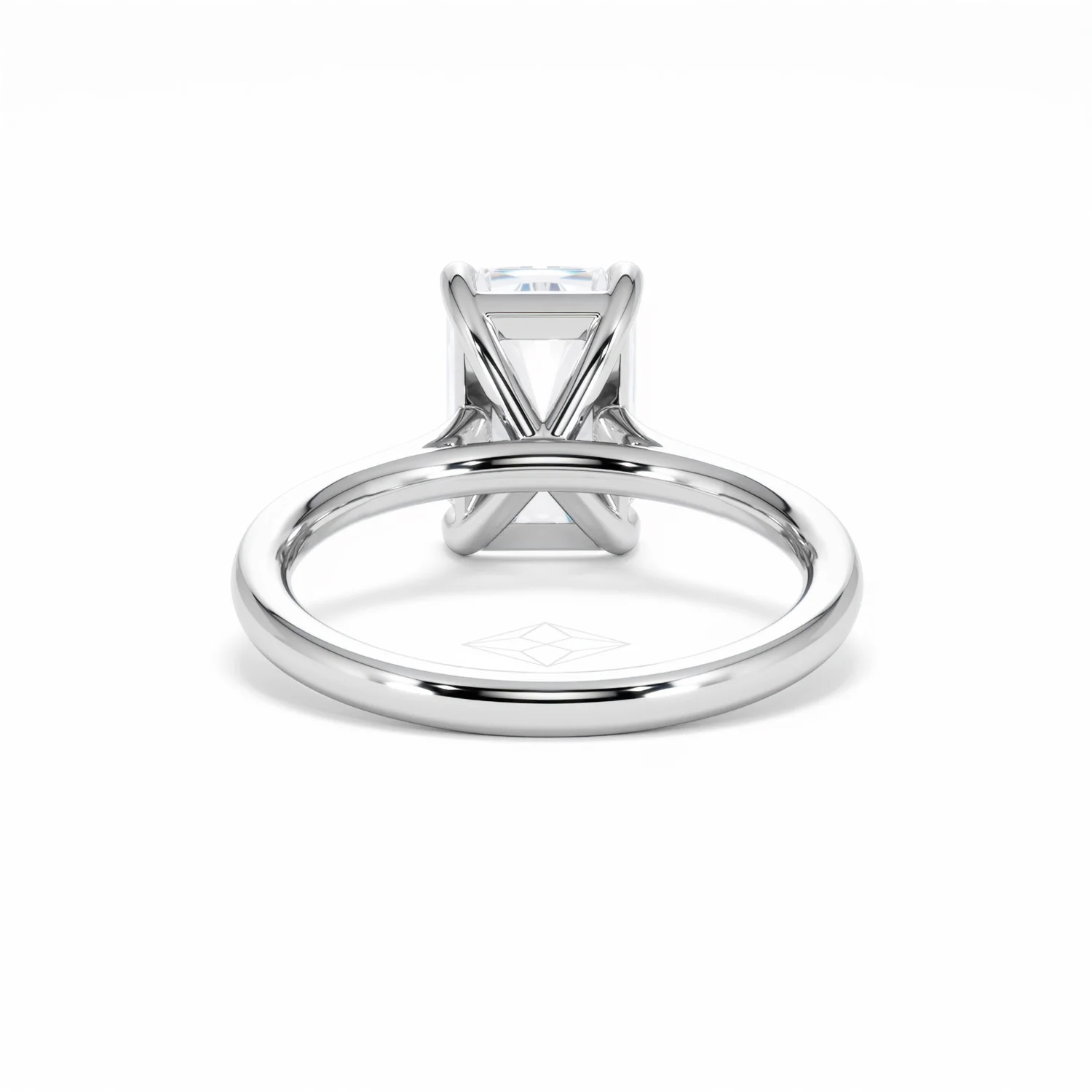 Amora Radiant 3.00ct Lab Diamond Engagement Ring G/VS1 Set in Platinum - Image 48