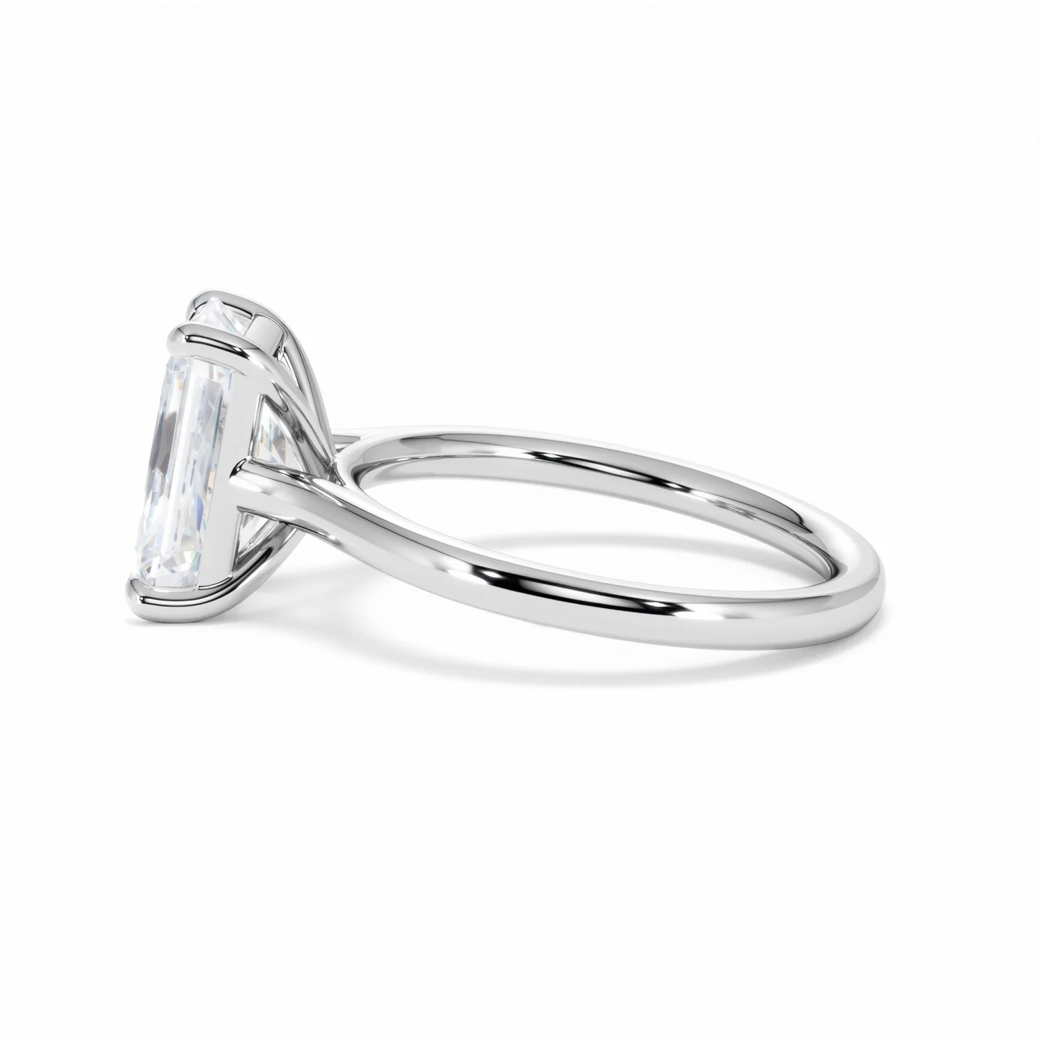 Amora Radiant 3.00ct Lab Diamond Engagement Ring G/VS1 Set in Platinum - Image 67