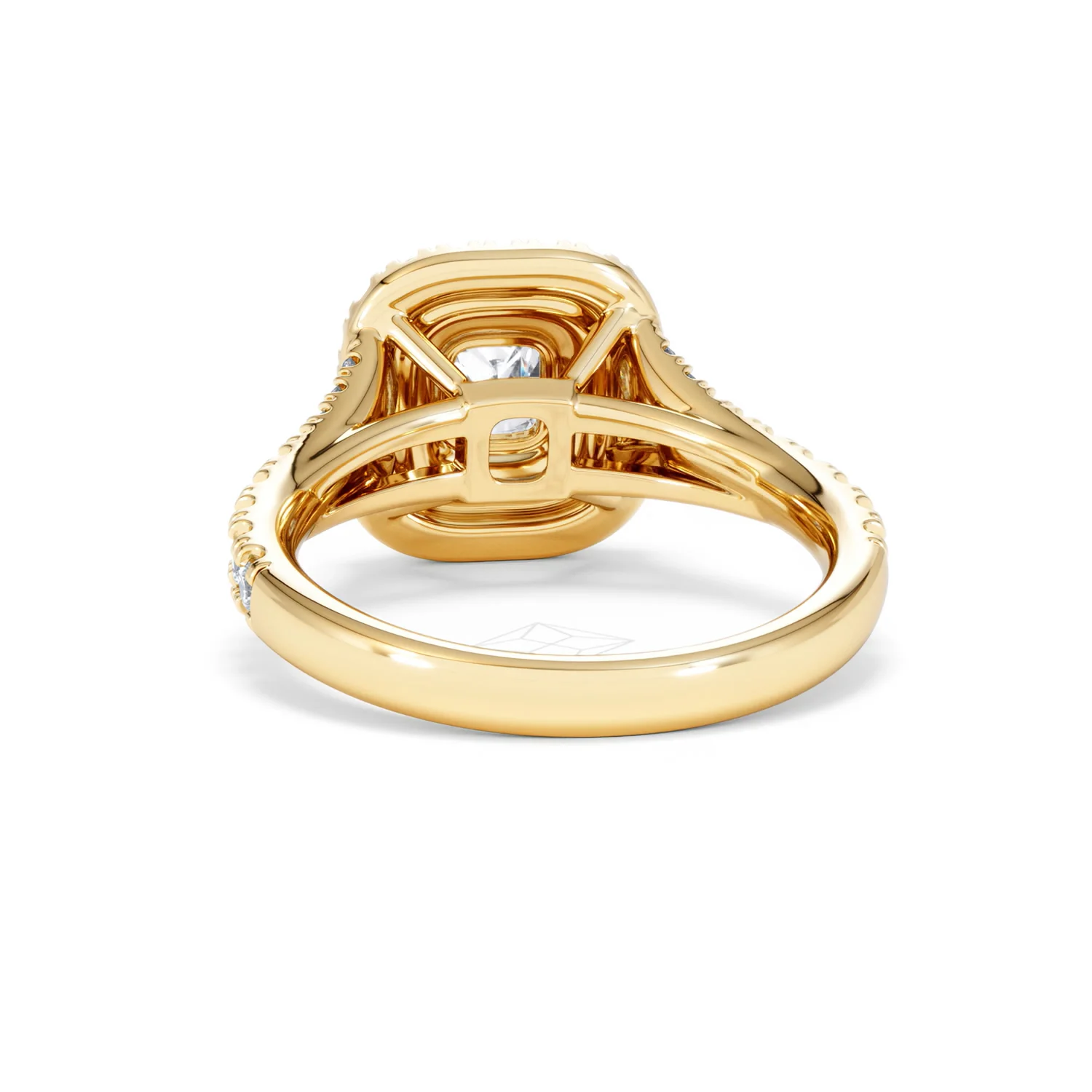 Anastasia Diamond Halo Engagement Ring in 18K Gold 1.30ct G/SI2 - Image 50