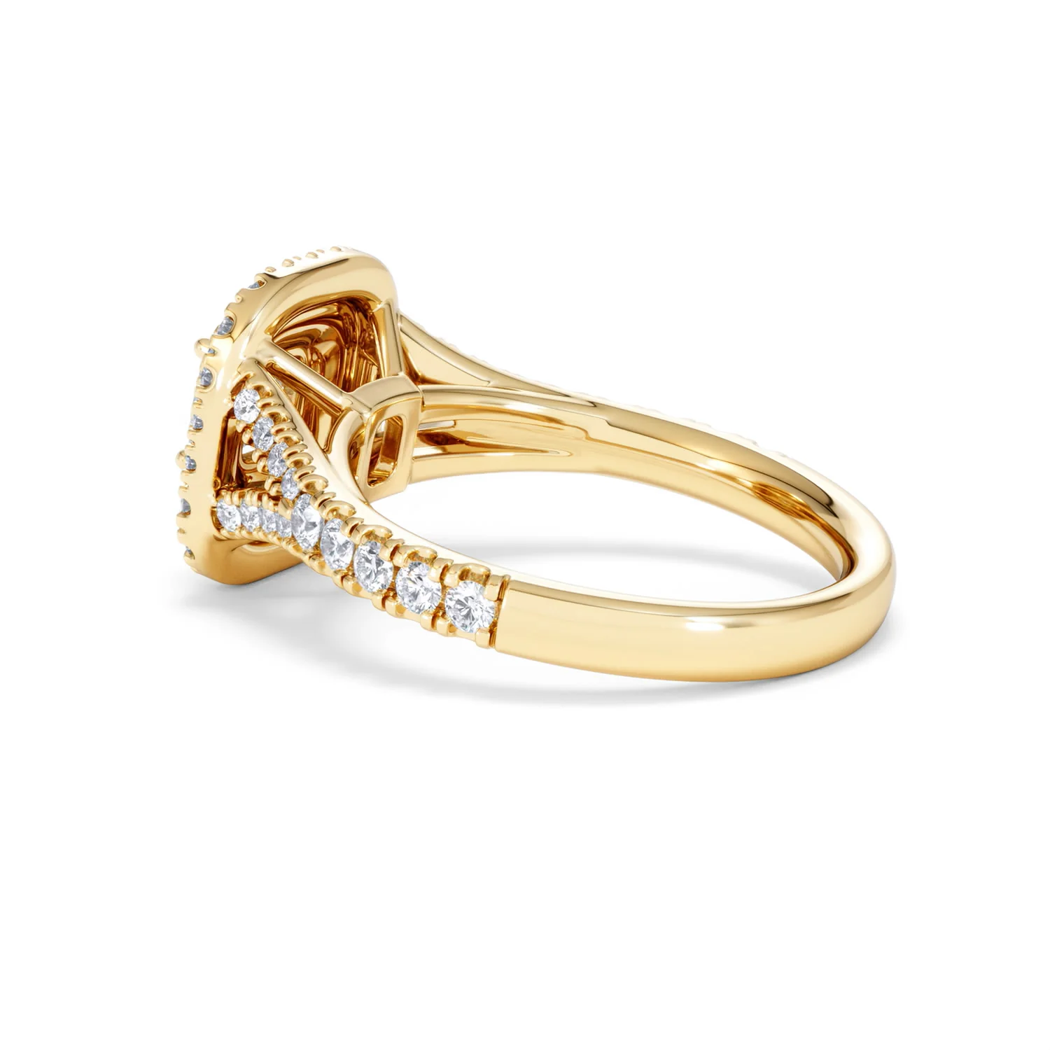 Anastasia Diamond Halo Engagement Ring in 18K Gold 1.30ct G/SI2 - Image 61
