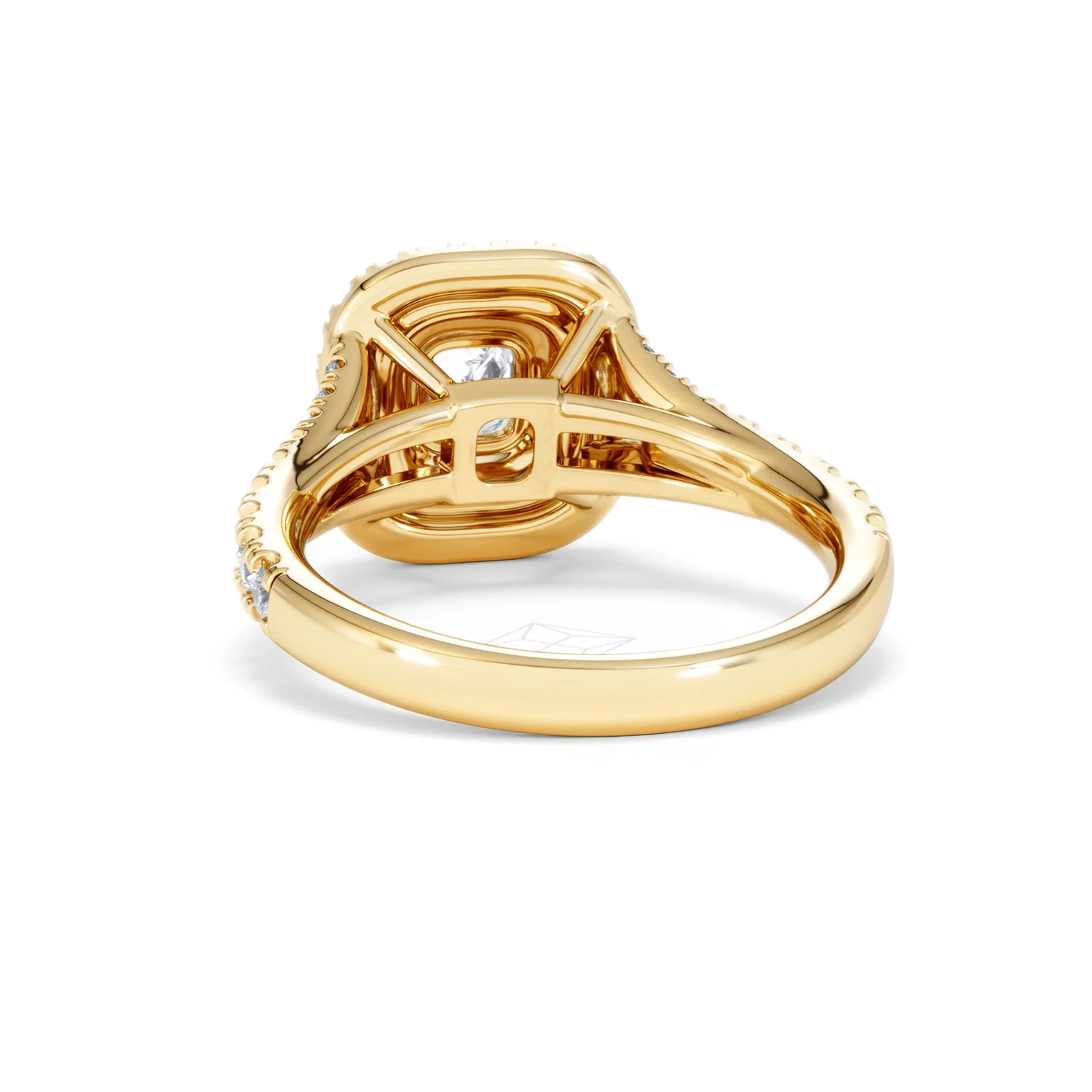 Anastasia Diamond Halo Engagement Ring in 18K Gold 1.30ct G/VS2 - Image 51
