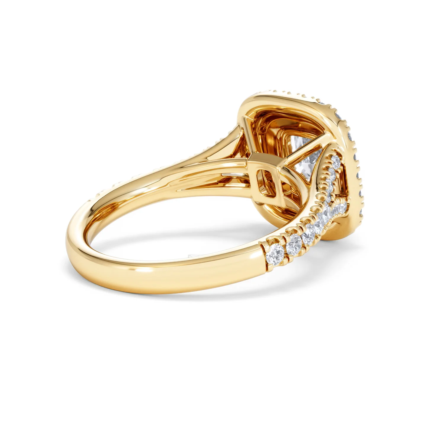 Anastasia GIA Diamond Halo Engagement Ring in 18K Gold 1.85ct G/VS2 - Image 38