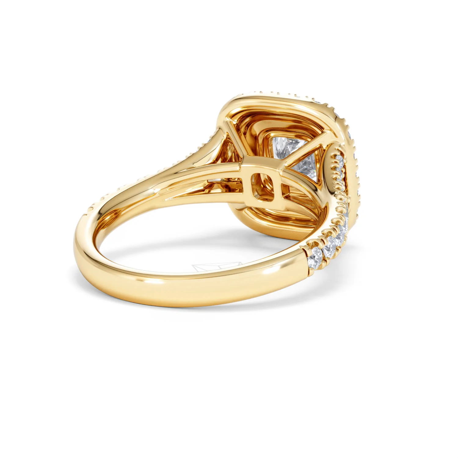 Anastasia GIA Diamond Halo Engagement Ring in 18K Gold 1.85ct G/VS2 - Image 41