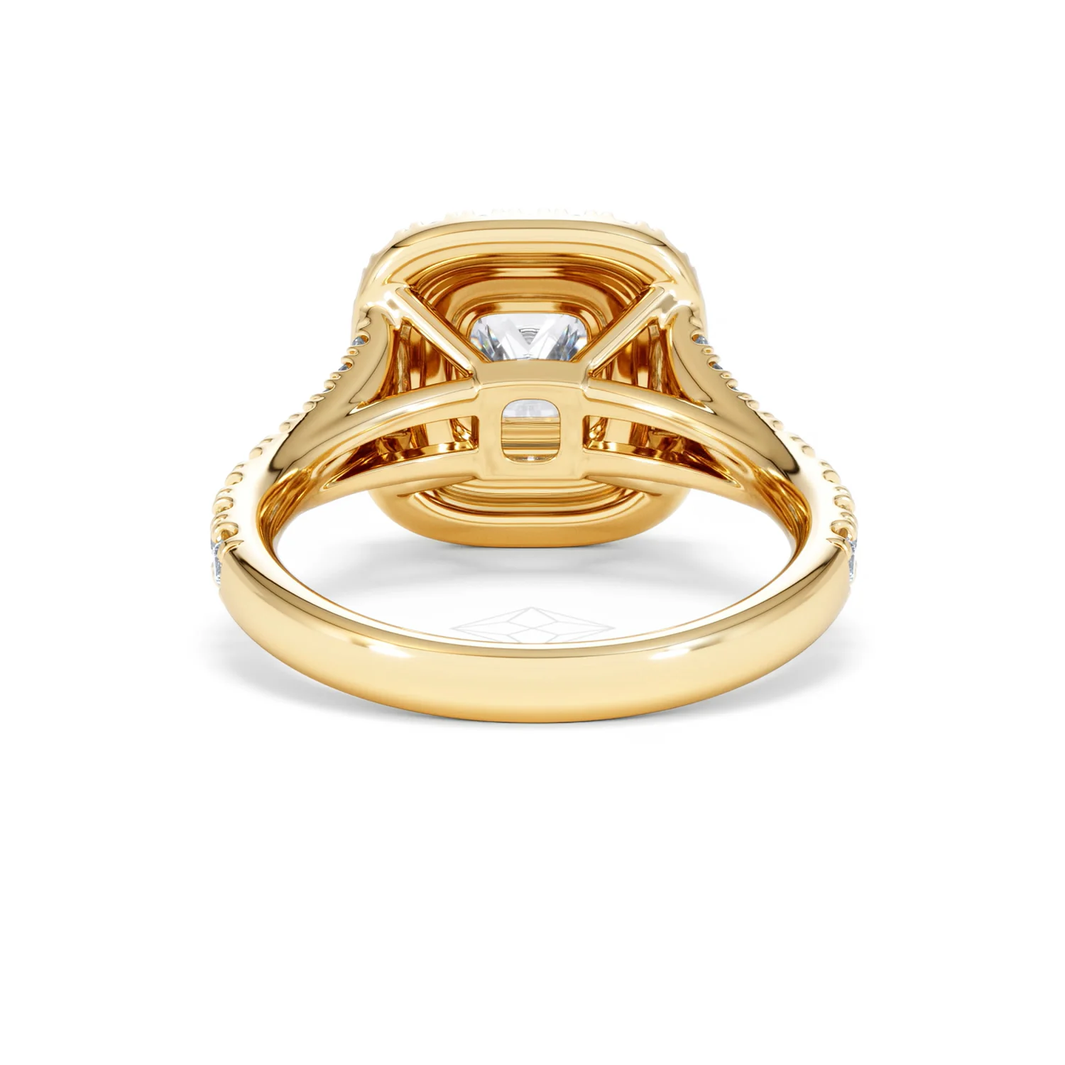 Anastasia GIA Diamond Halo Engagement Ring in 18K Gold 1.85ct G/VS2 - Image 48