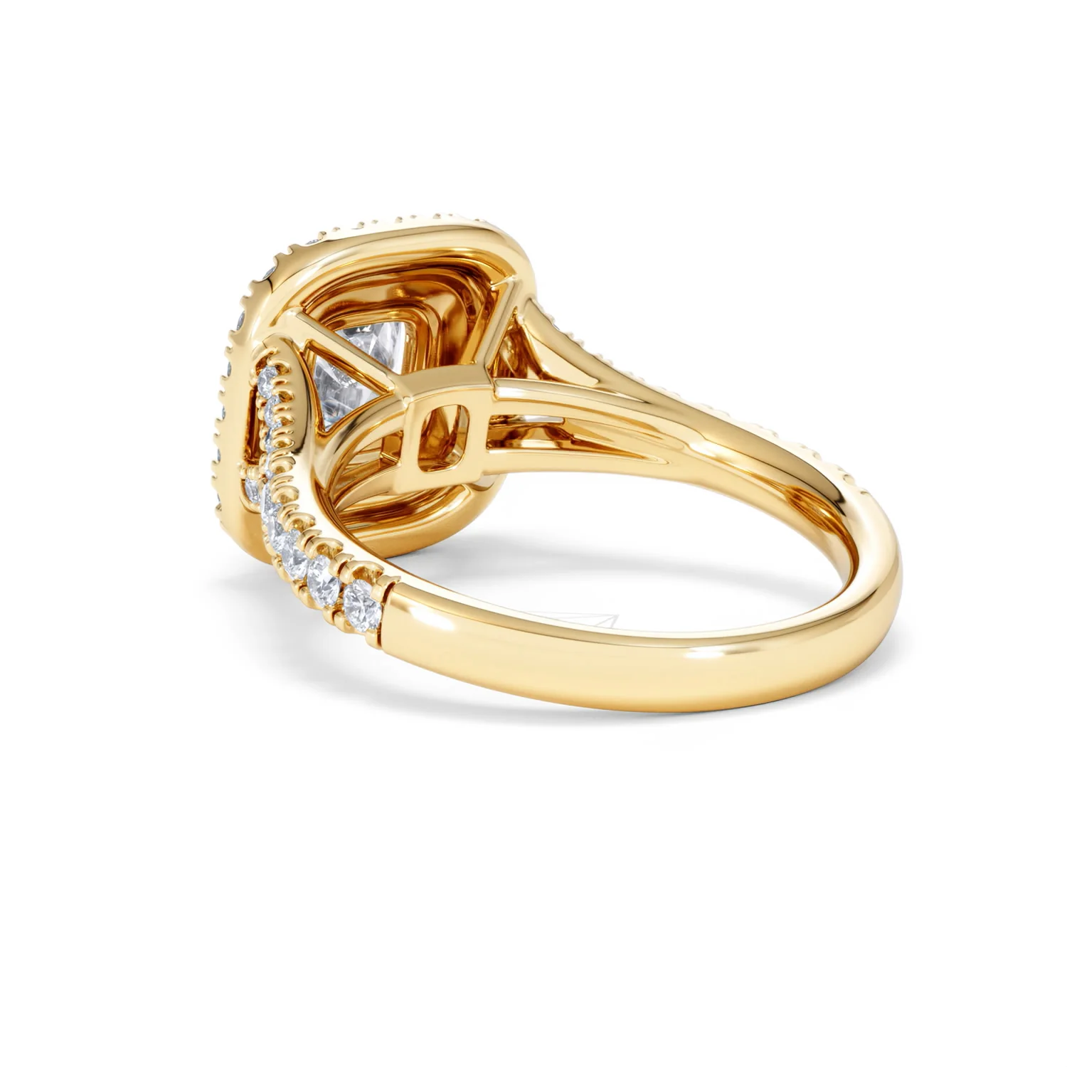 Anastasia GIA Diamond Halo Engagement Ring in 18K Gold 1.85ct G/VS2 - Image 56