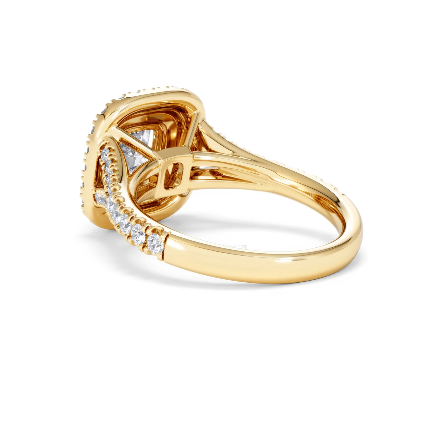 Anastasia GIA Diamond Halo Engagement Ring in 18K Gold 1.85ct G/VS2 - Image 57