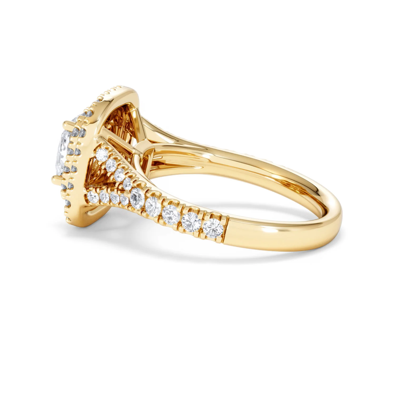 Anastasia GIA Diamond Halo Engagement Ring in 18K Gold 1.85ct G/VS2 - Image 64
