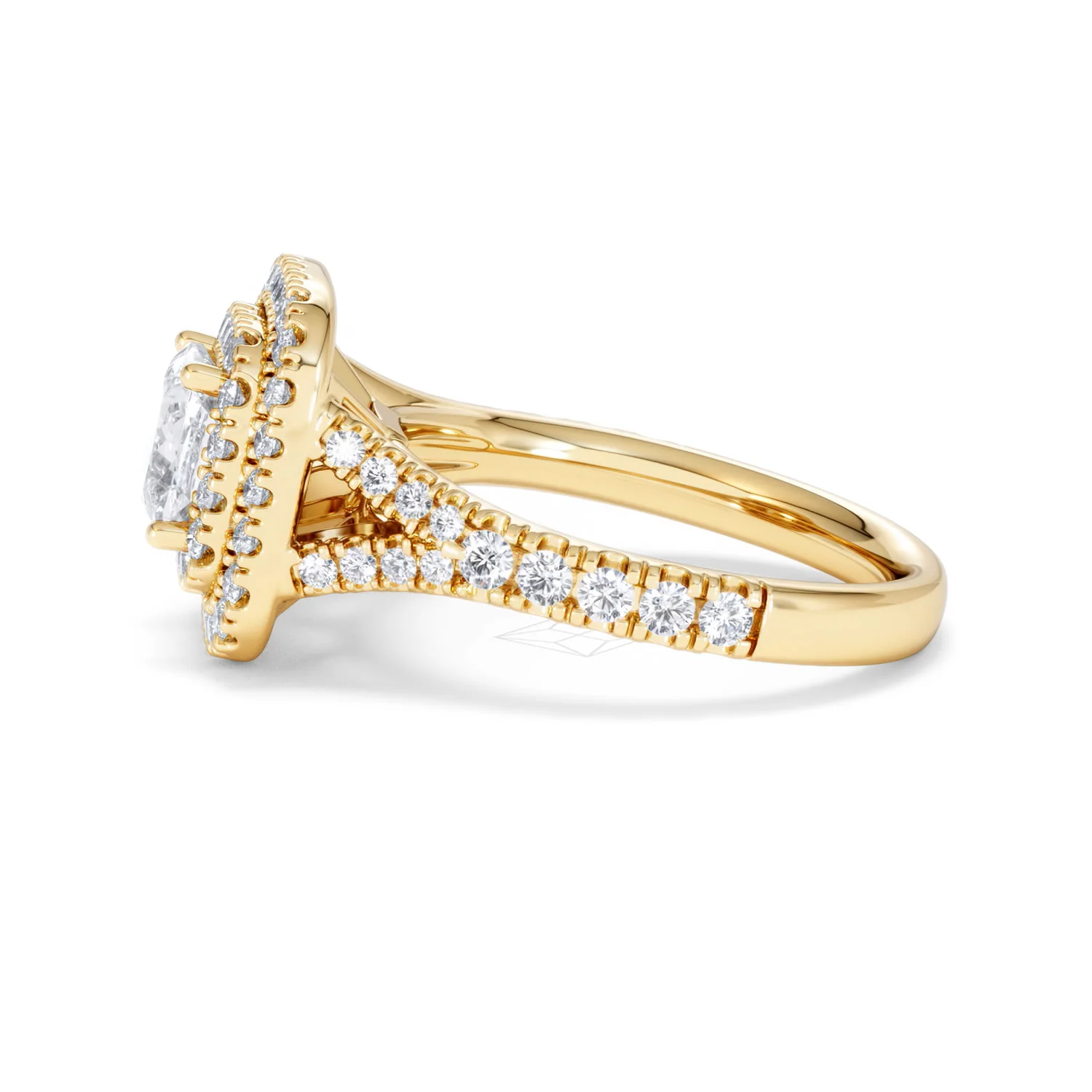 Anastasia GIA Diamond Halo Engagement Ring in 18K Gold 1.85ct G/VS2 - Image 69