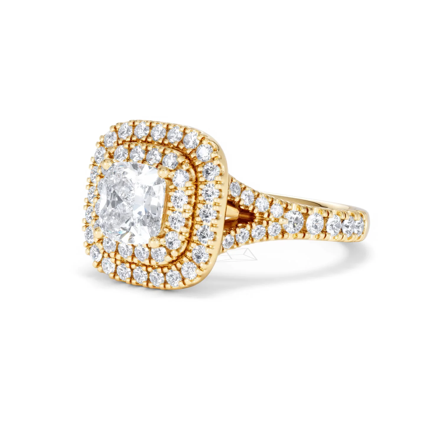 Anastasia GIA Diamond Halo Engagement Ring in 18K Gold 1.85ct G/VS2 - Image 80