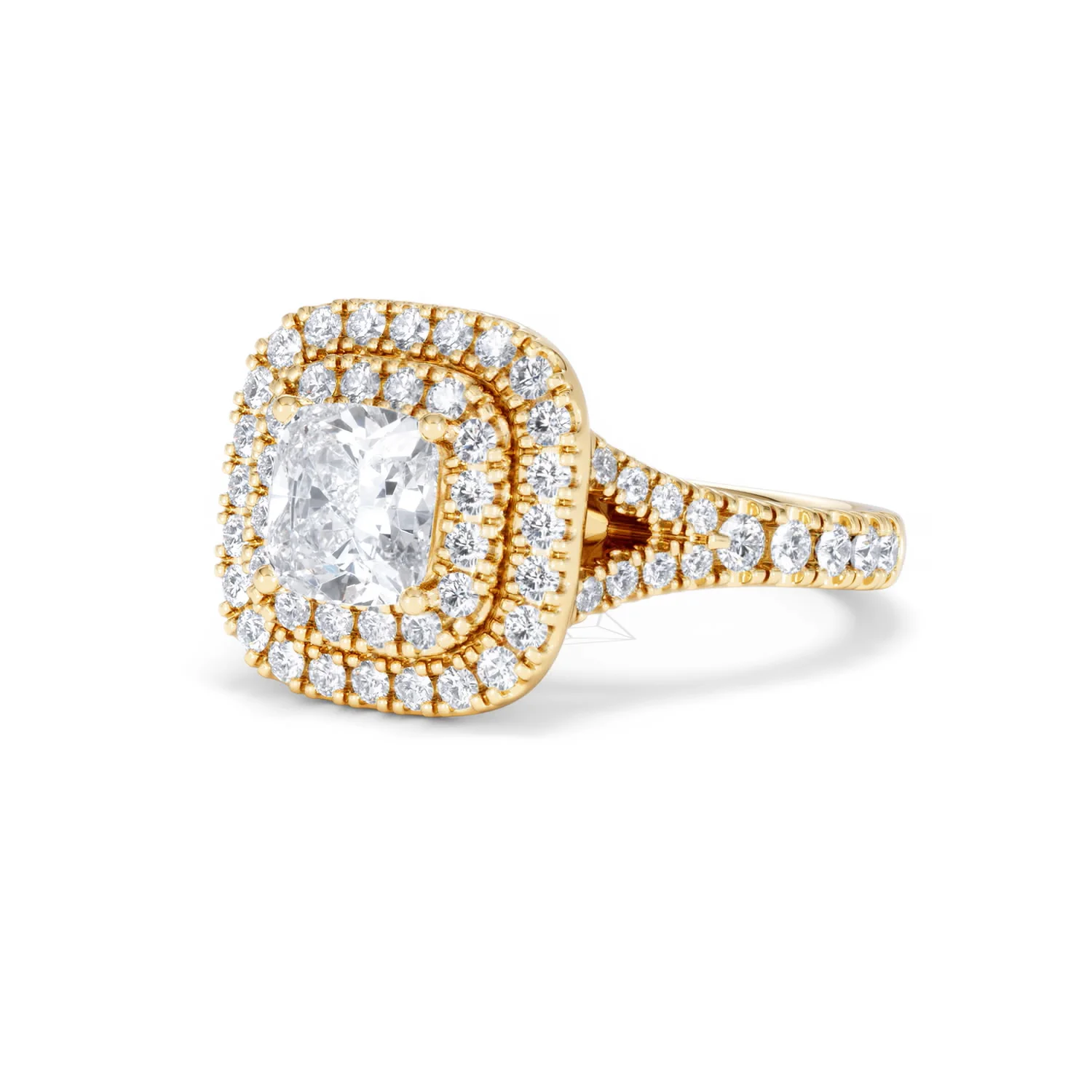 Anastasia GIA Diamond Halo Engagement Ring in 18K Gold 1.85ct G/VS2 - Image 81