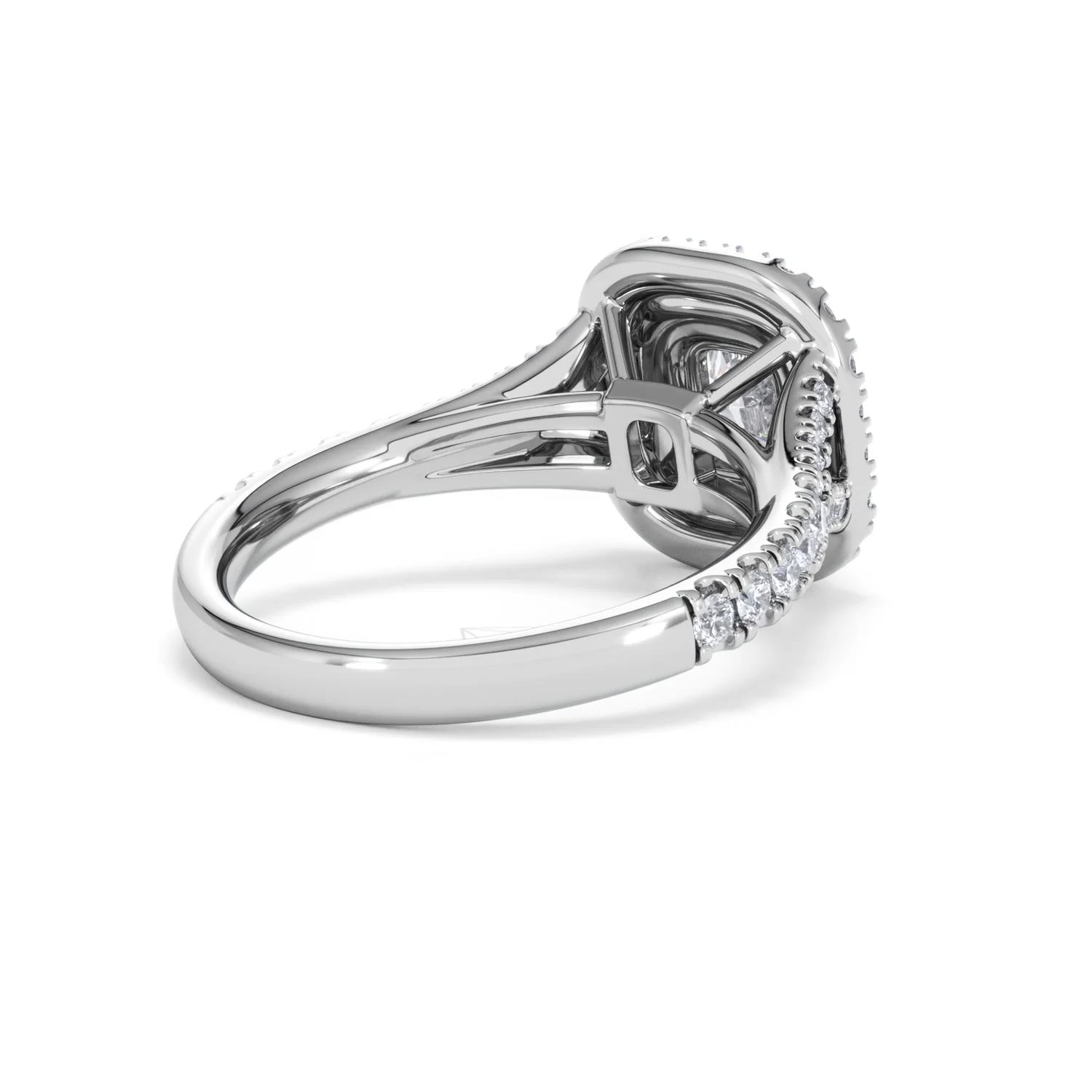 Anastasia GIA Diamond Halo Engagement Ring in Platinum 1.45ct G/VS2 - Image 41