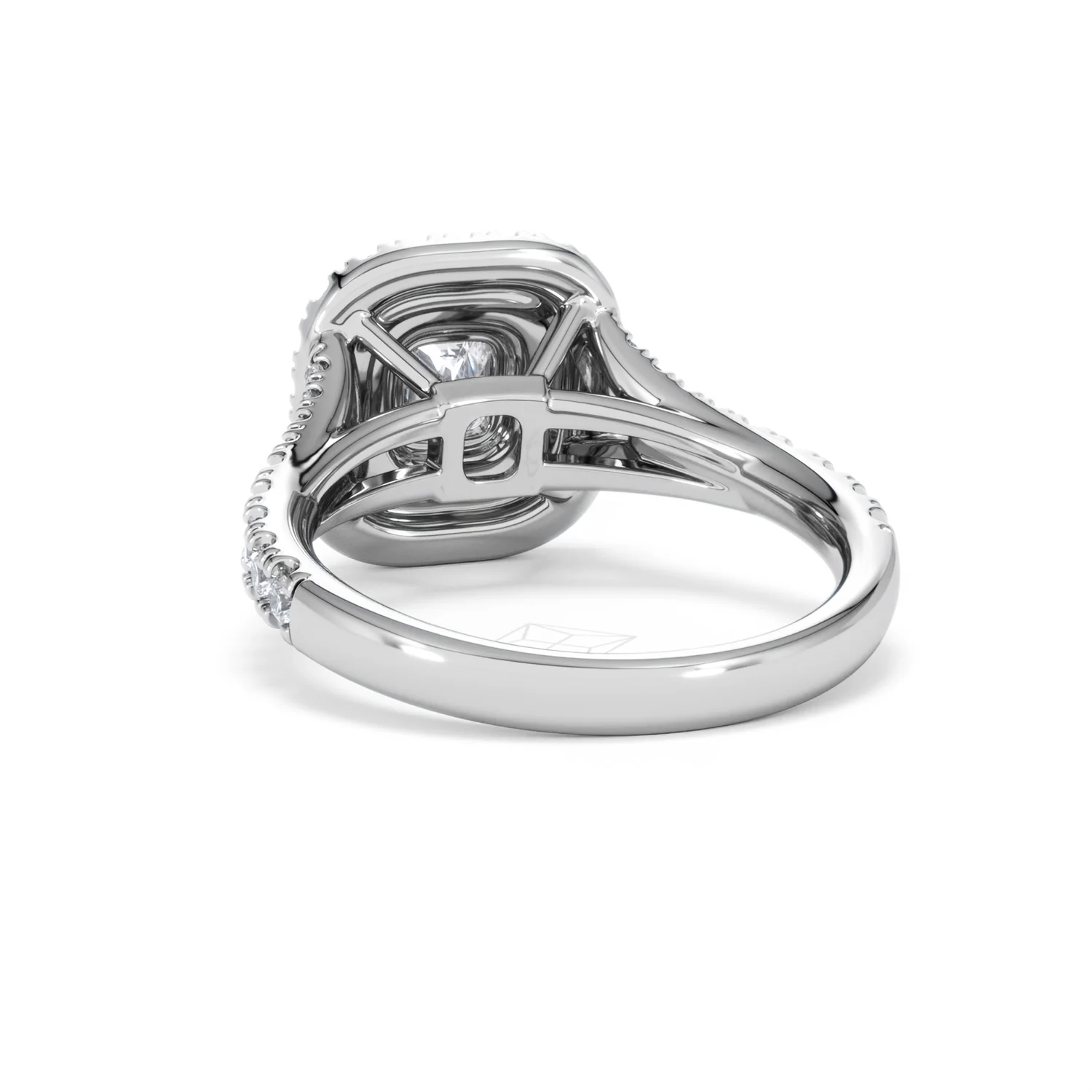 Anastasia GIA Diamond Halo Engagement Ring in Platinum 1.45ct G/VS2 - Image 54