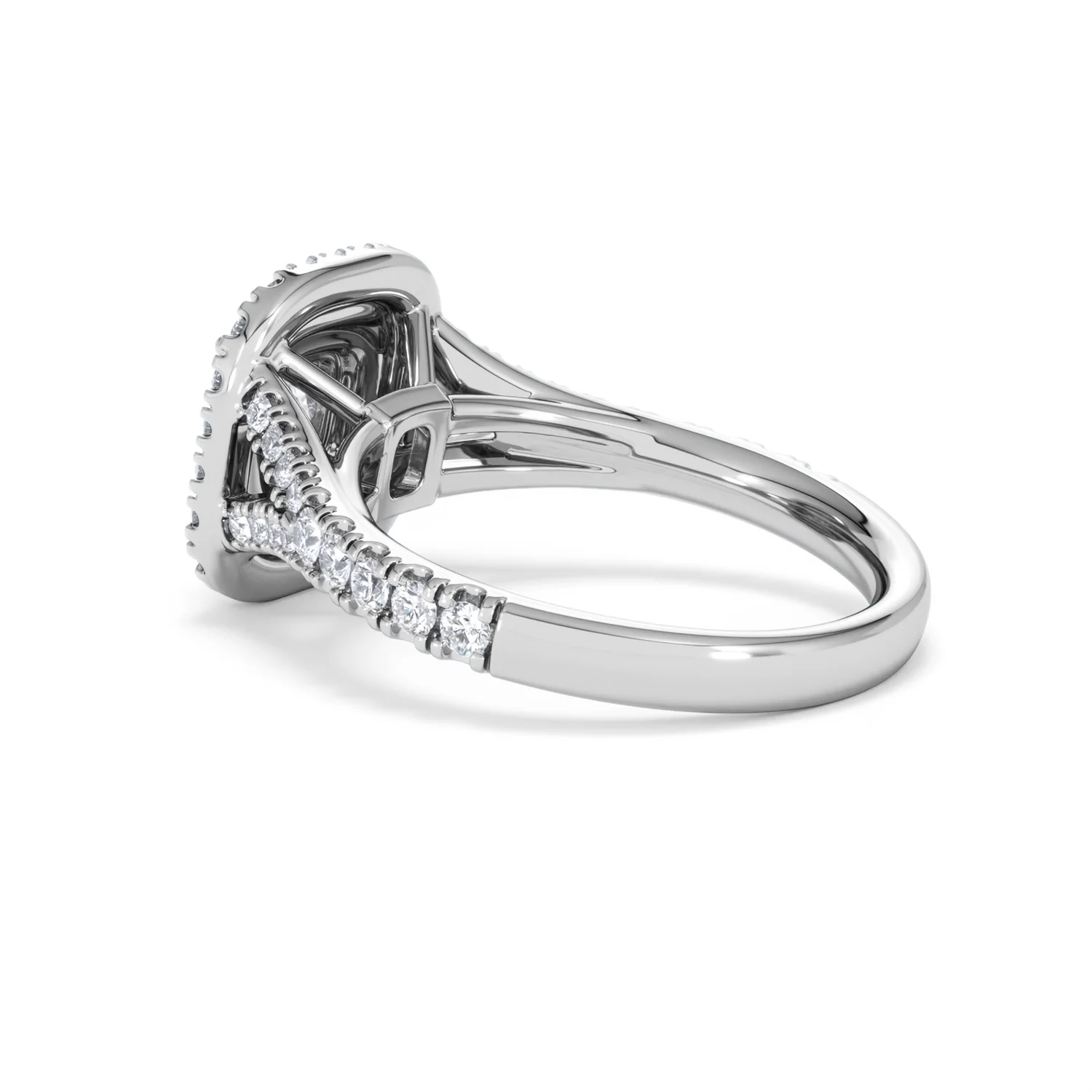 Anastasia GIA Diamond Halo Engagement Ring in Platinum 1.45ct G/VS2 - Image 62