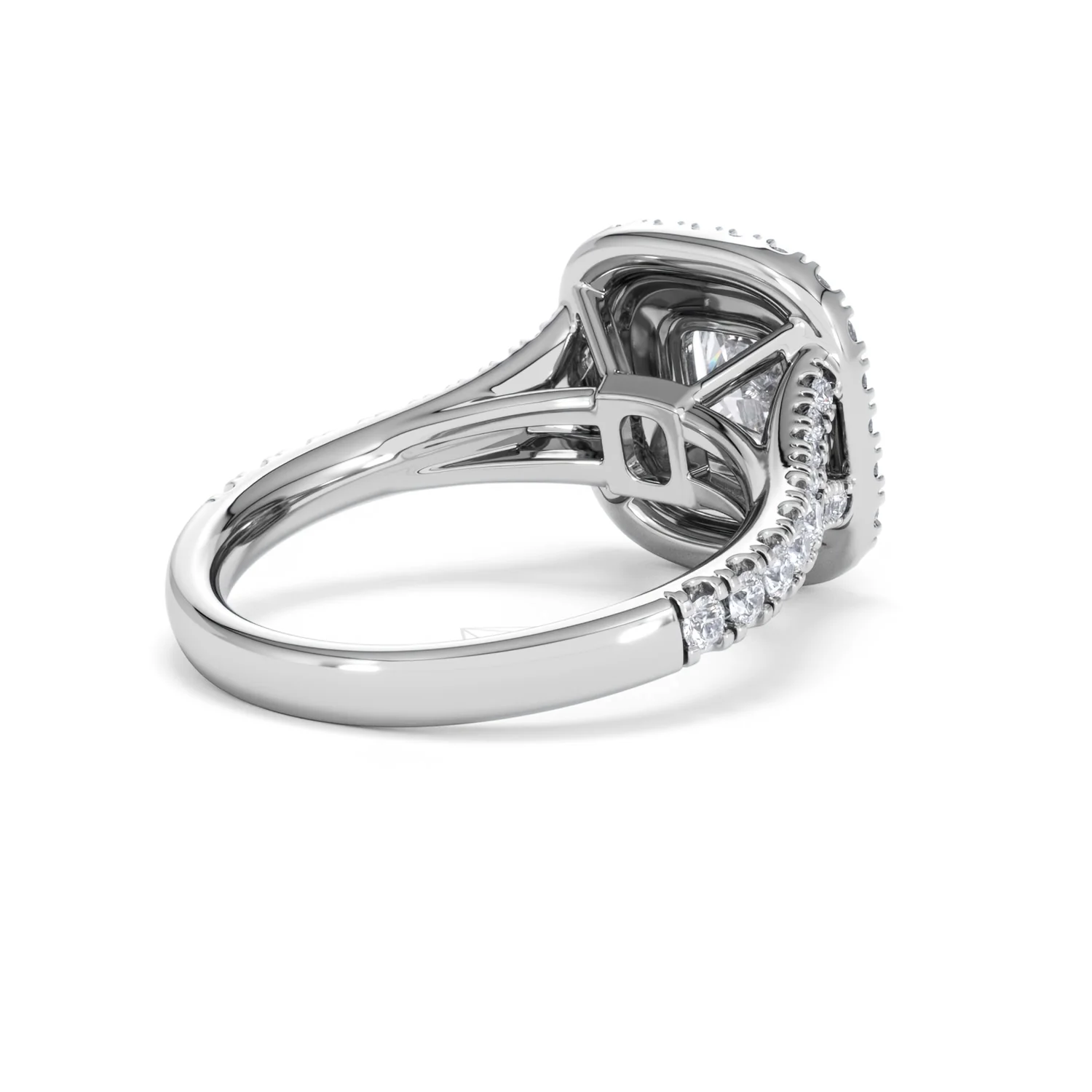 Anastasia Lab Diamond Halo Engagement Ring 18K White Gold 1.85ct F/VS1 - Image 39