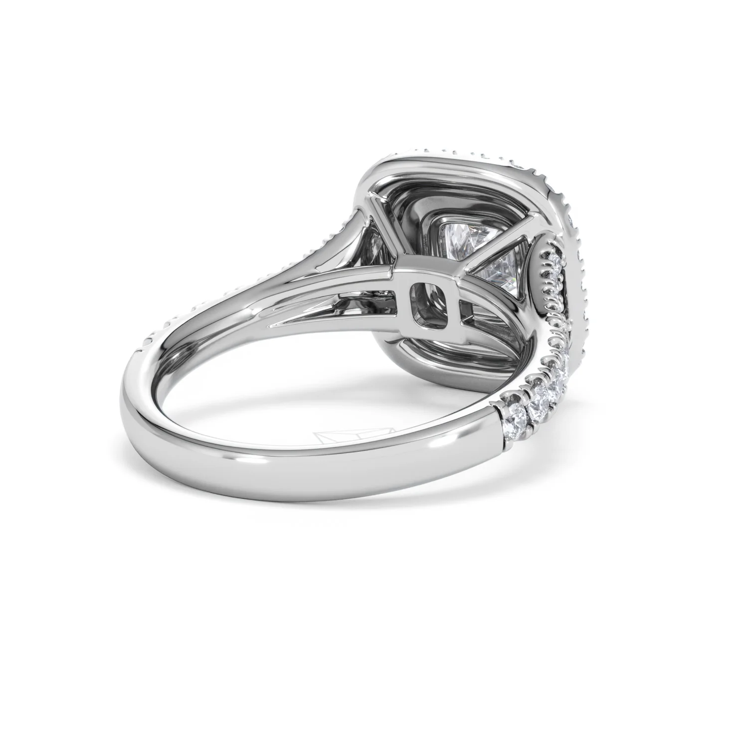 Anastasia Lab Diamond Halo Engagement Ring 18K White Gold 1.85ct F/VS1 - Image 41