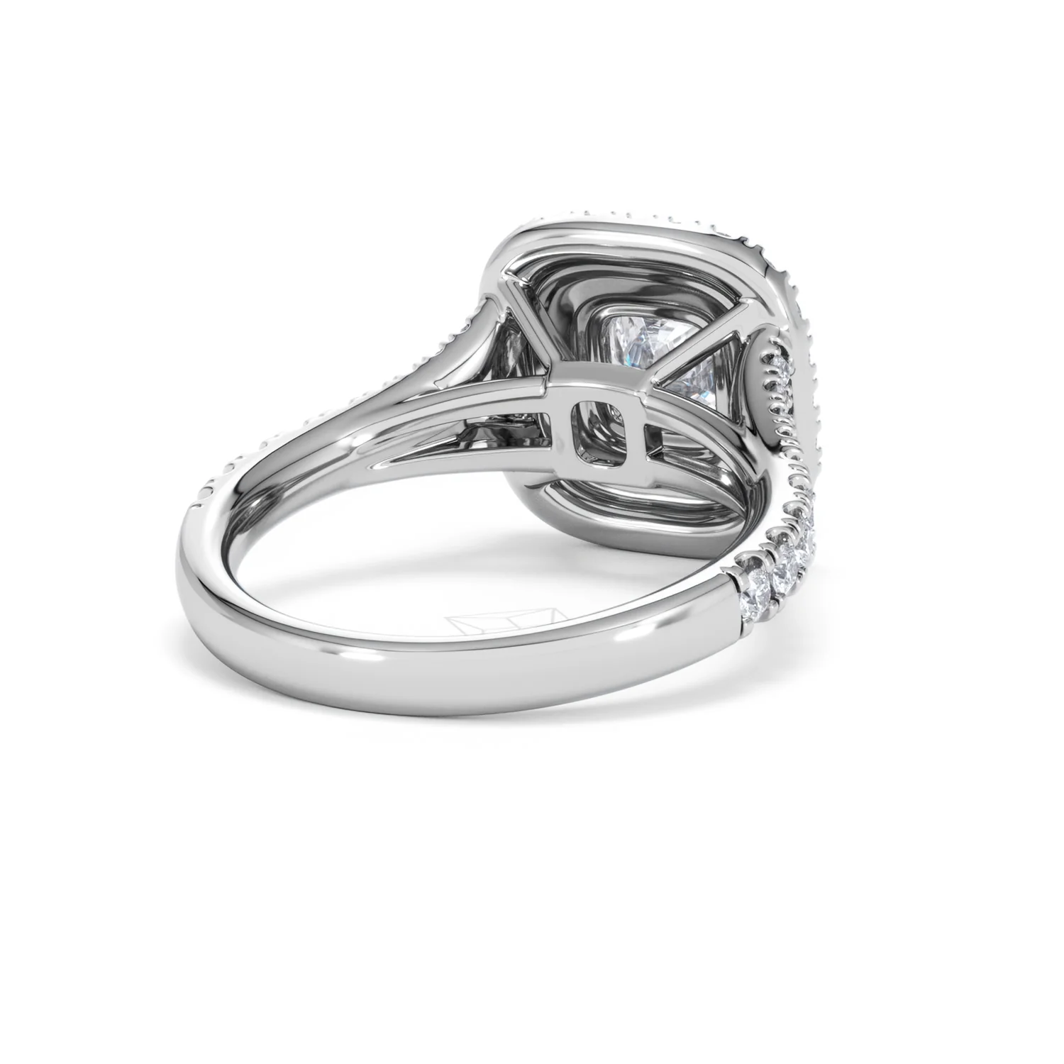 Anastasia Lab Diamond Halo Engagement Ring 18K White Gold 1.85ct F/VS1 - Image 42