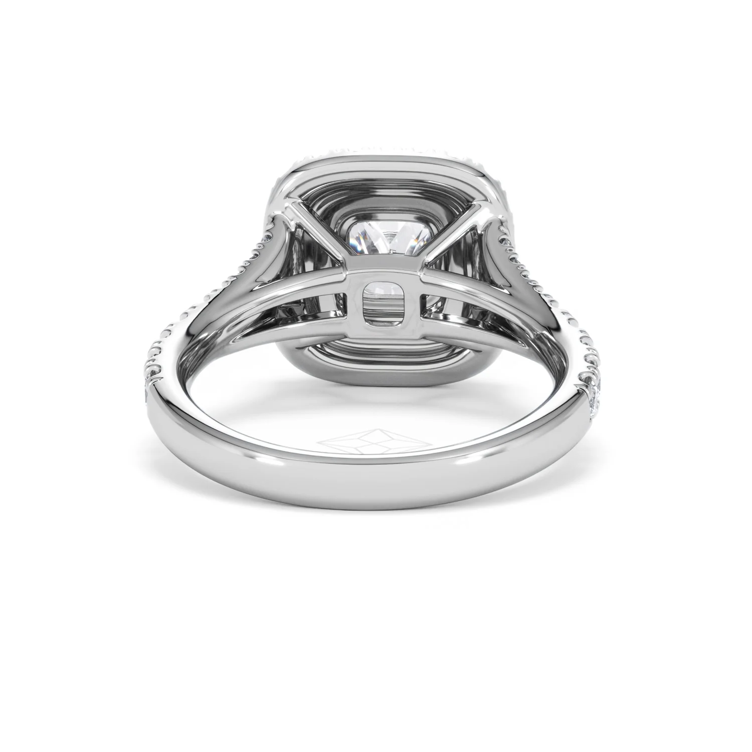 Anastasia Lab Diamond Halo Engagement Ring 18K White Gold 1.85ct F/VS1 - Image 47