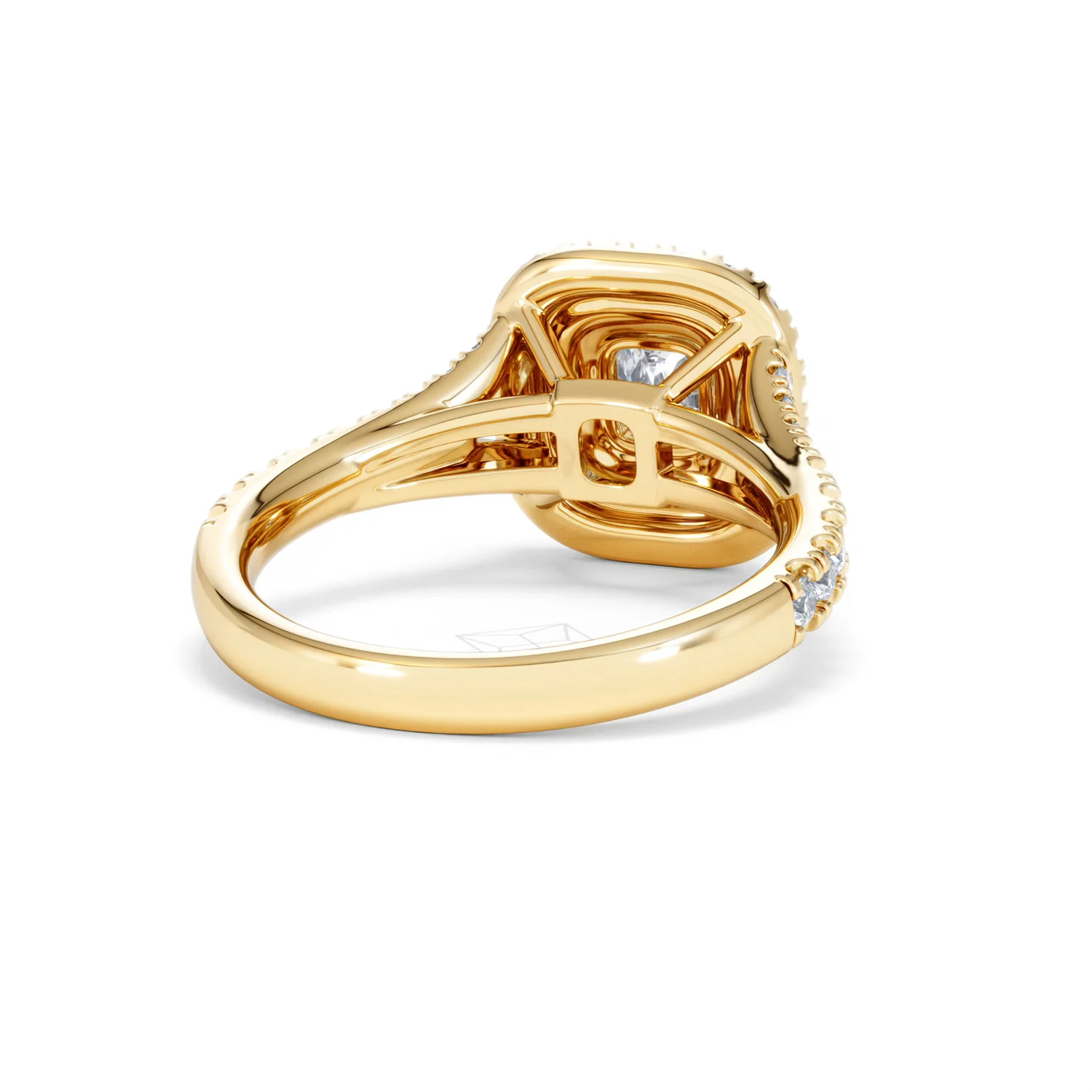 Anastasia Lab Diamond Halo Engagement Ring in 18K Gold 1.30ct F/VS1 - Image 43
