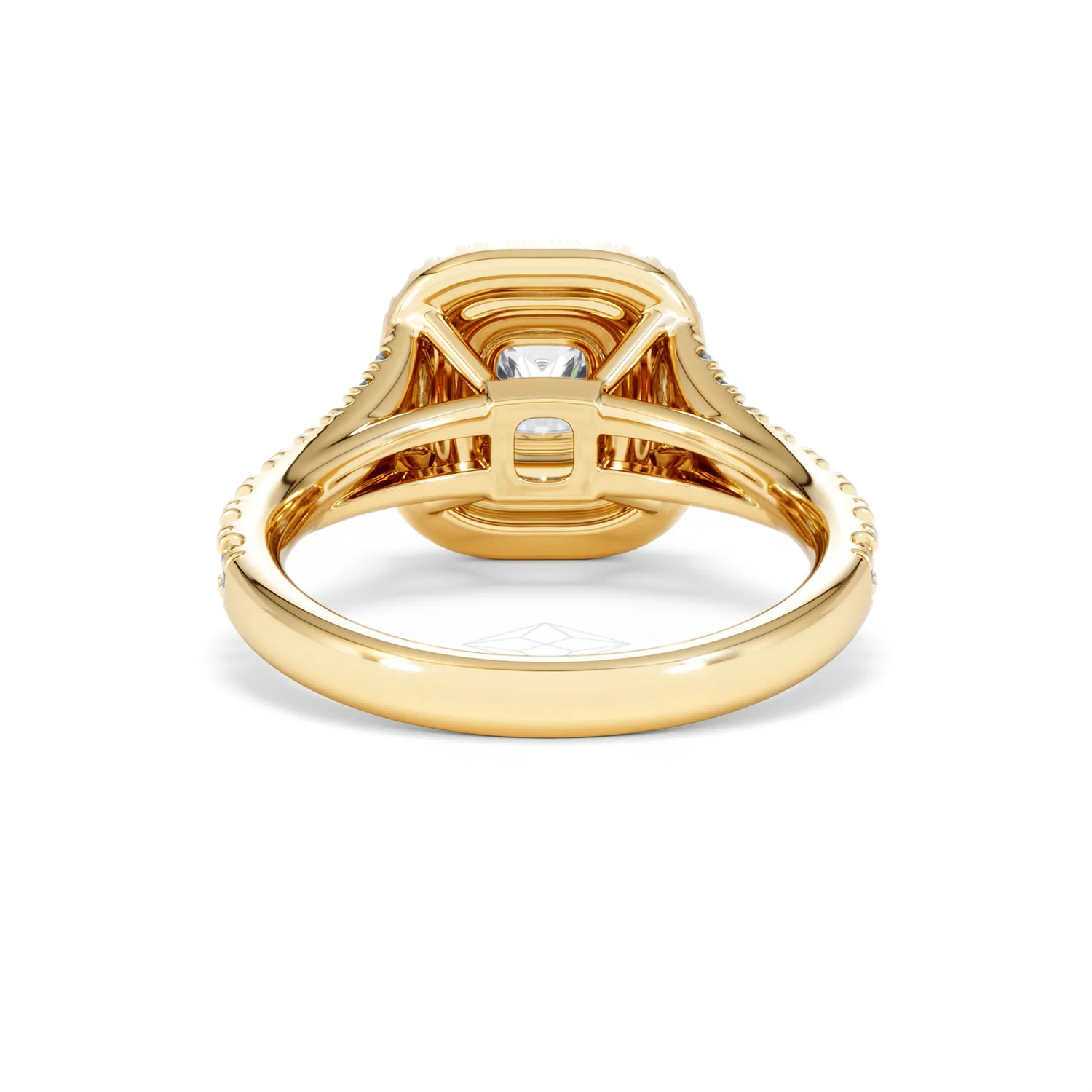 Anastasia Lab Diamond Halo Engagement Ring in 18K Gold 1.30ct F/VS1 - Image 48