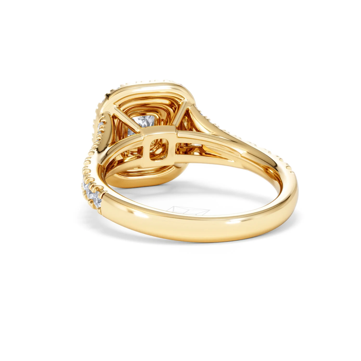 Anastasia Lab Diamond Halo Engagement Ring in 18K Gold 1.30ct F/VS1 - Image 53